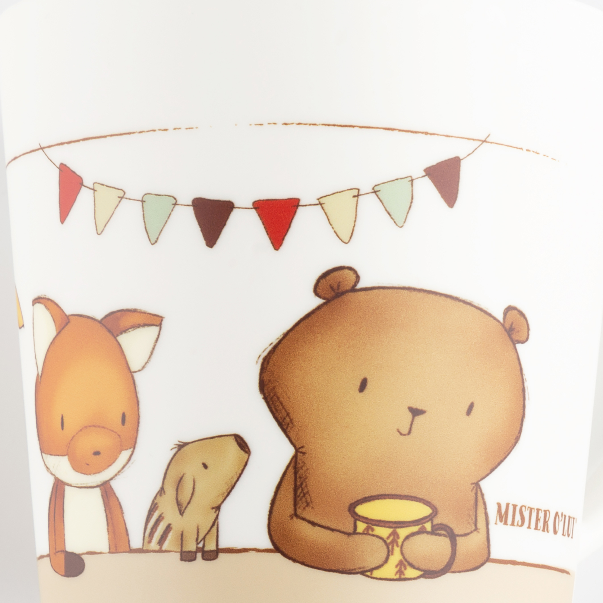 Kinder Camping Tasse Mister O'Lui Kuschelfreunde, rPET