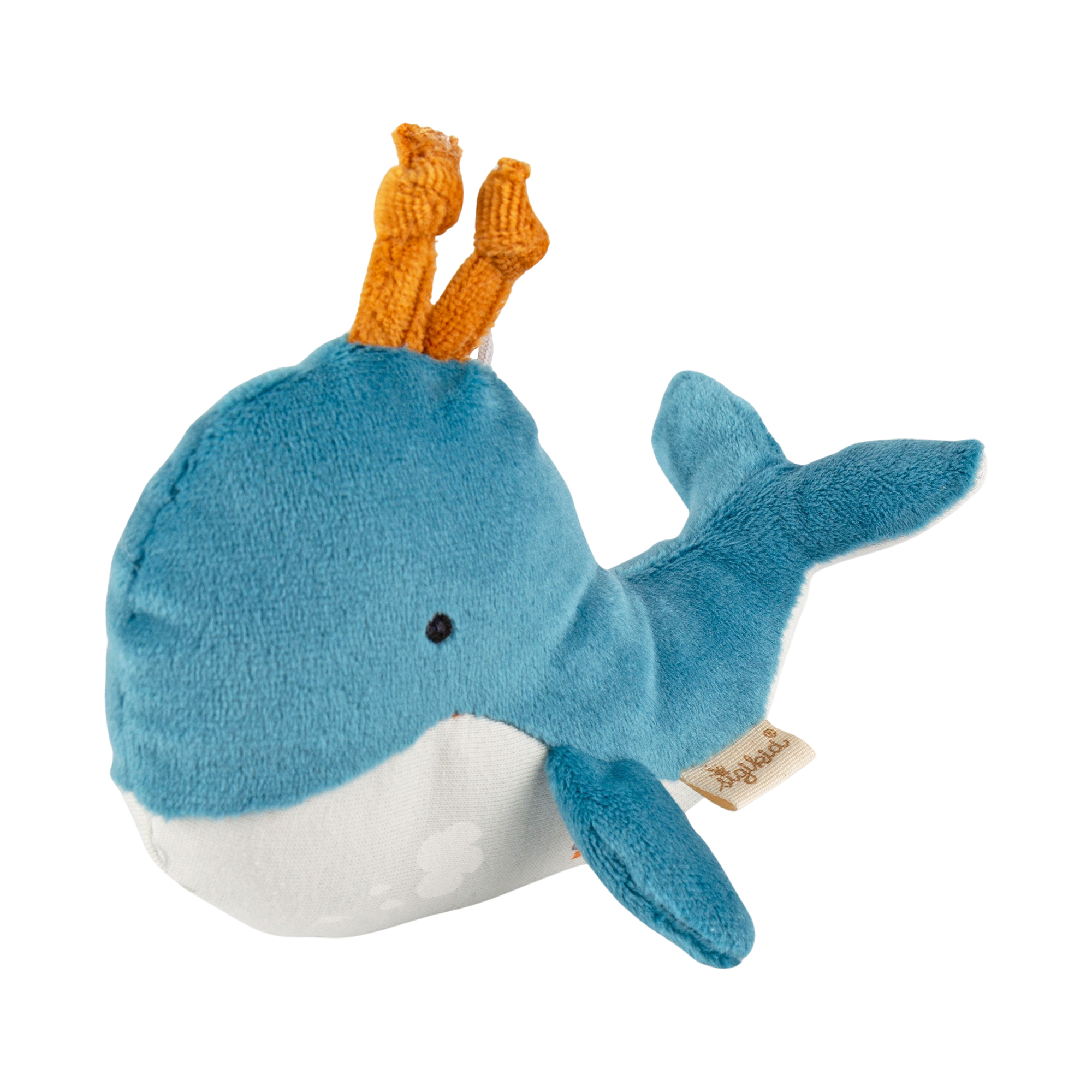 Baby rattle grasp soft toy whale, sigibaby Baby rattle grasp soft toy whale, sigibaby