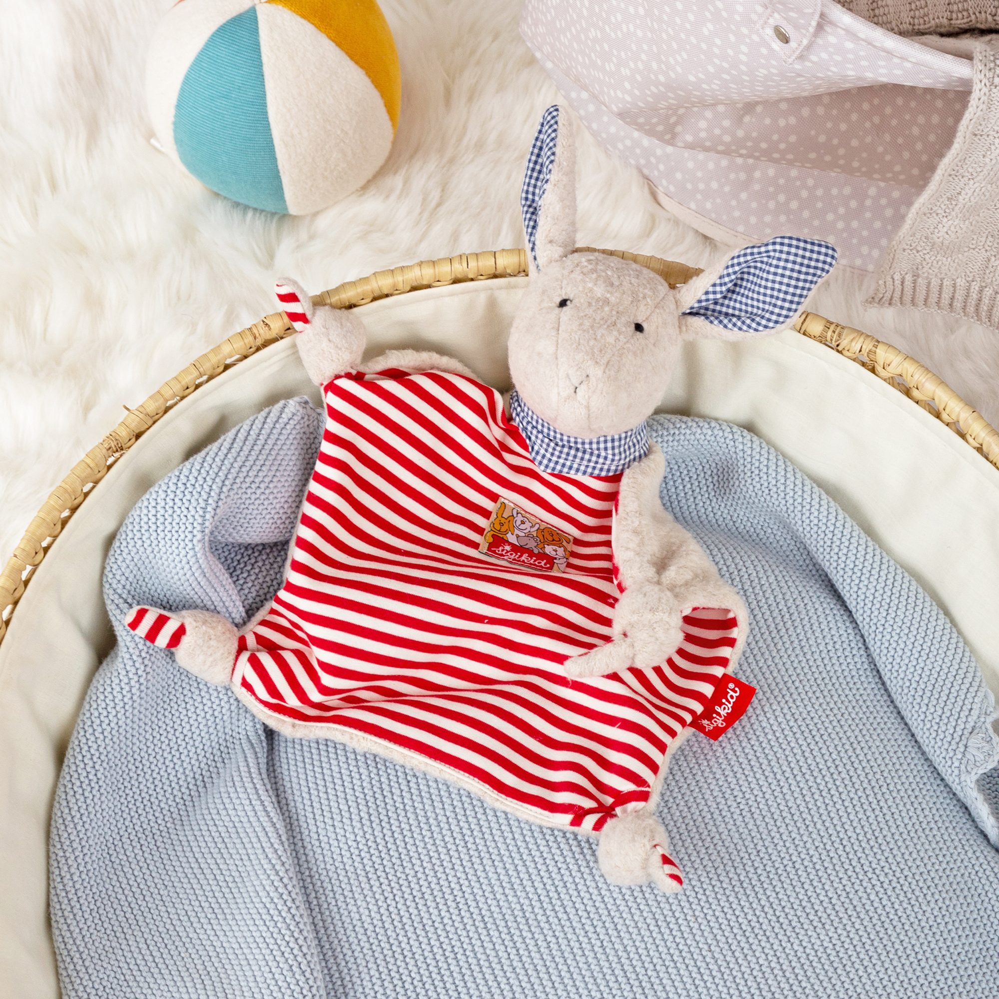 sigikid classic: Comforter blankie bunny sigikid classic: Comforter blankie bunny