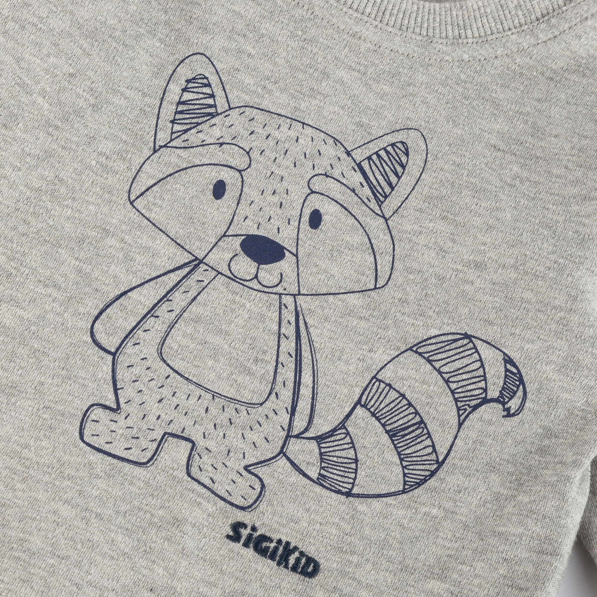 Baby long sleeve Tee raccoon