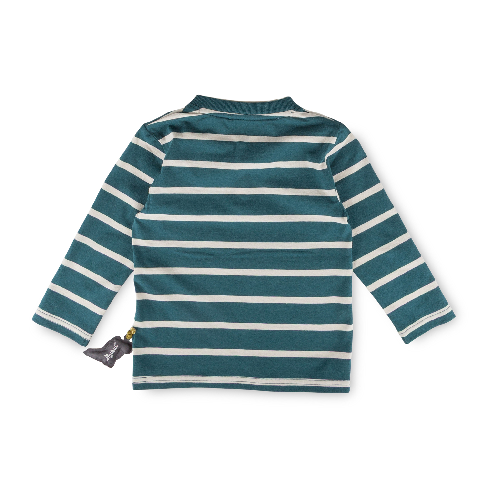 Children's Henley Tee, chest pocket, Dino Fun