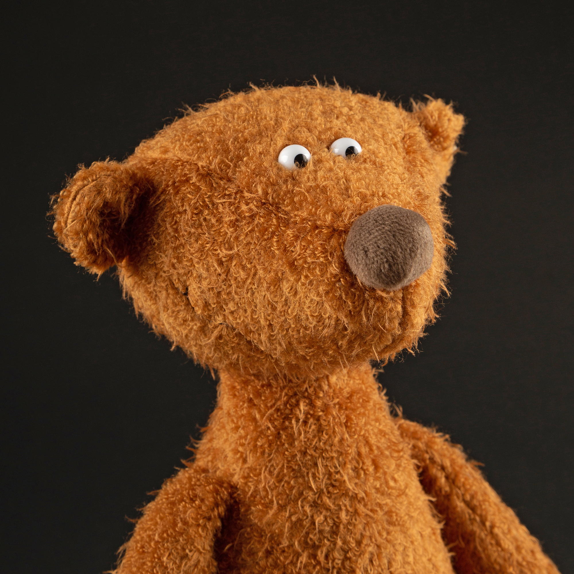 Plush toy bear red brown, Ach Good! Beasts Plush toy bear red brown, Ach Good! Beasts