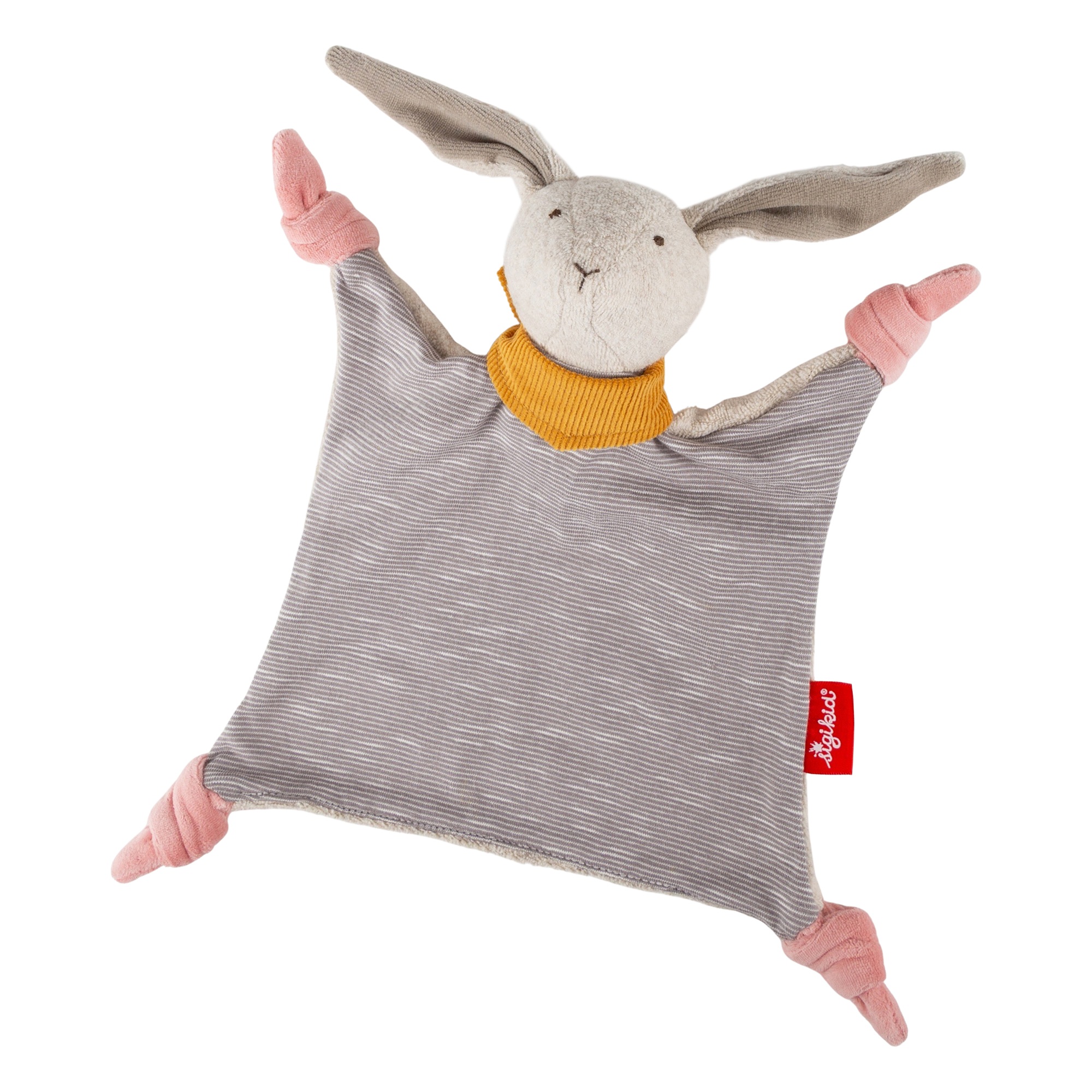 Baby soft toy comforter bunny, Signature Collection