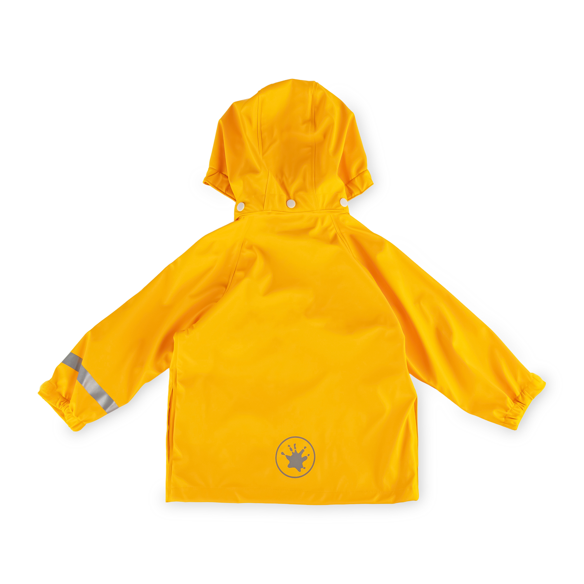 Kids' rain jacket, yellow