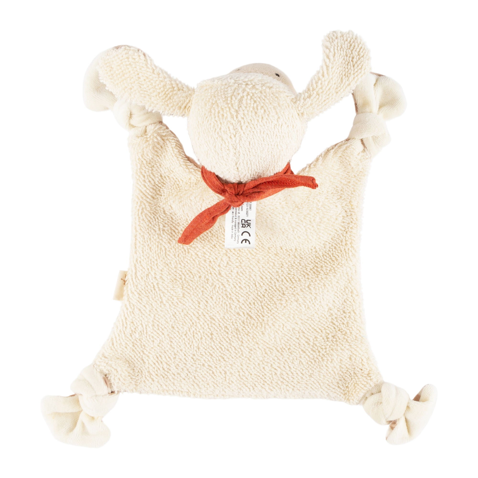 Baby terry cloth comforter sheep