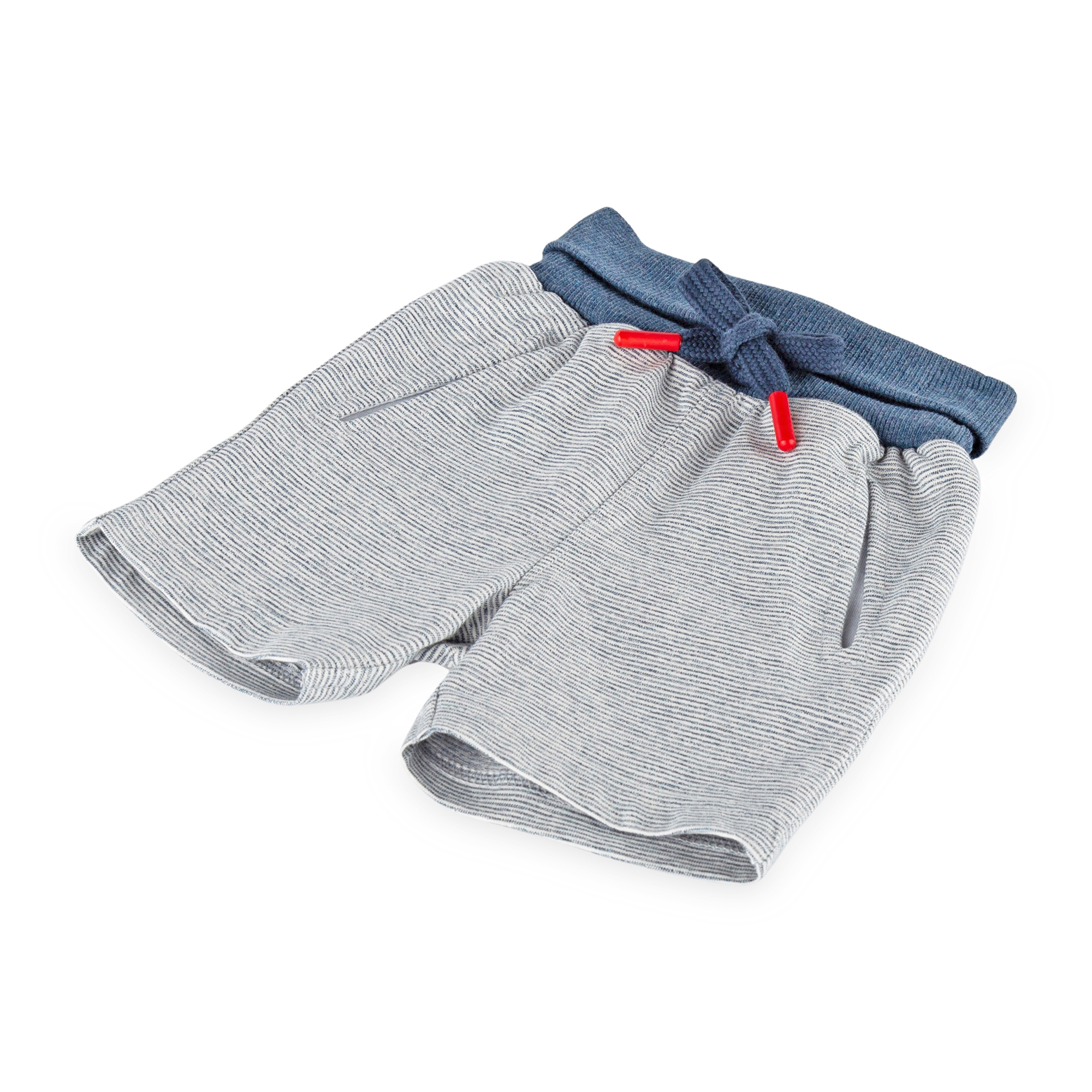 Super soft baby bermuda shorts with pockets