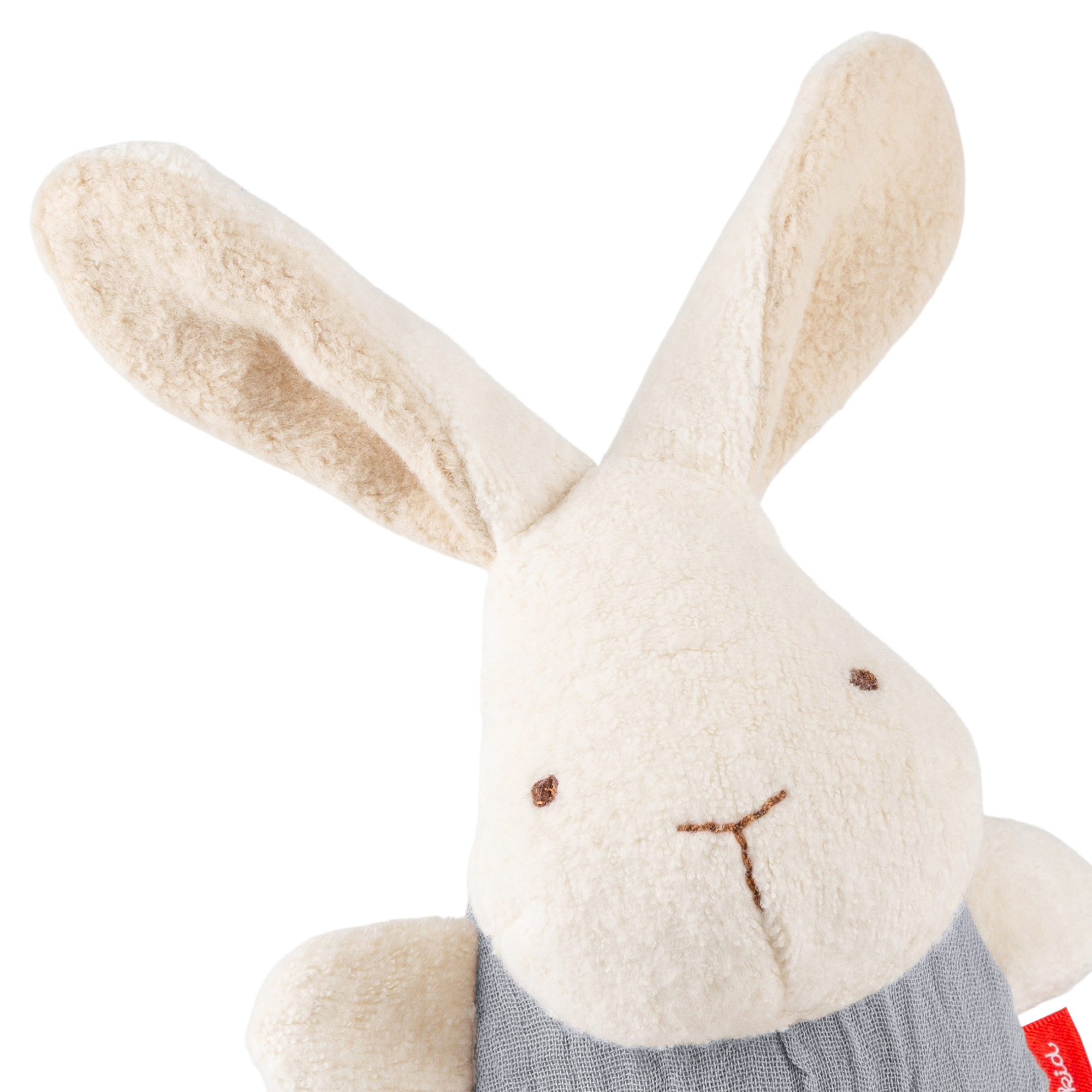 Baby Musselin Knister Greifling Hase