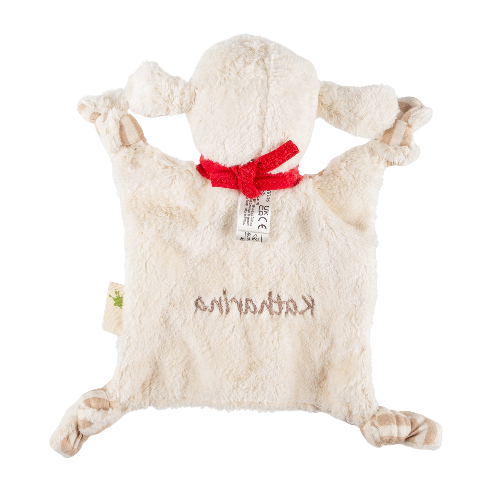 Namensschnuffeltuch Schaf, Green Collection