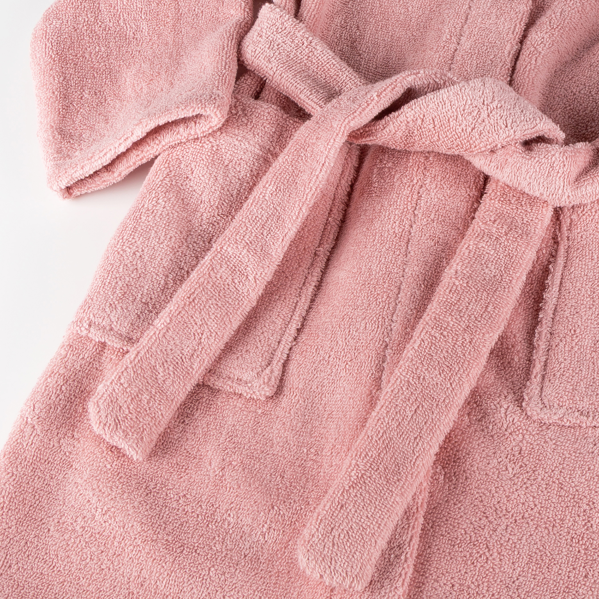 Girls' bunny bath robe, hooded