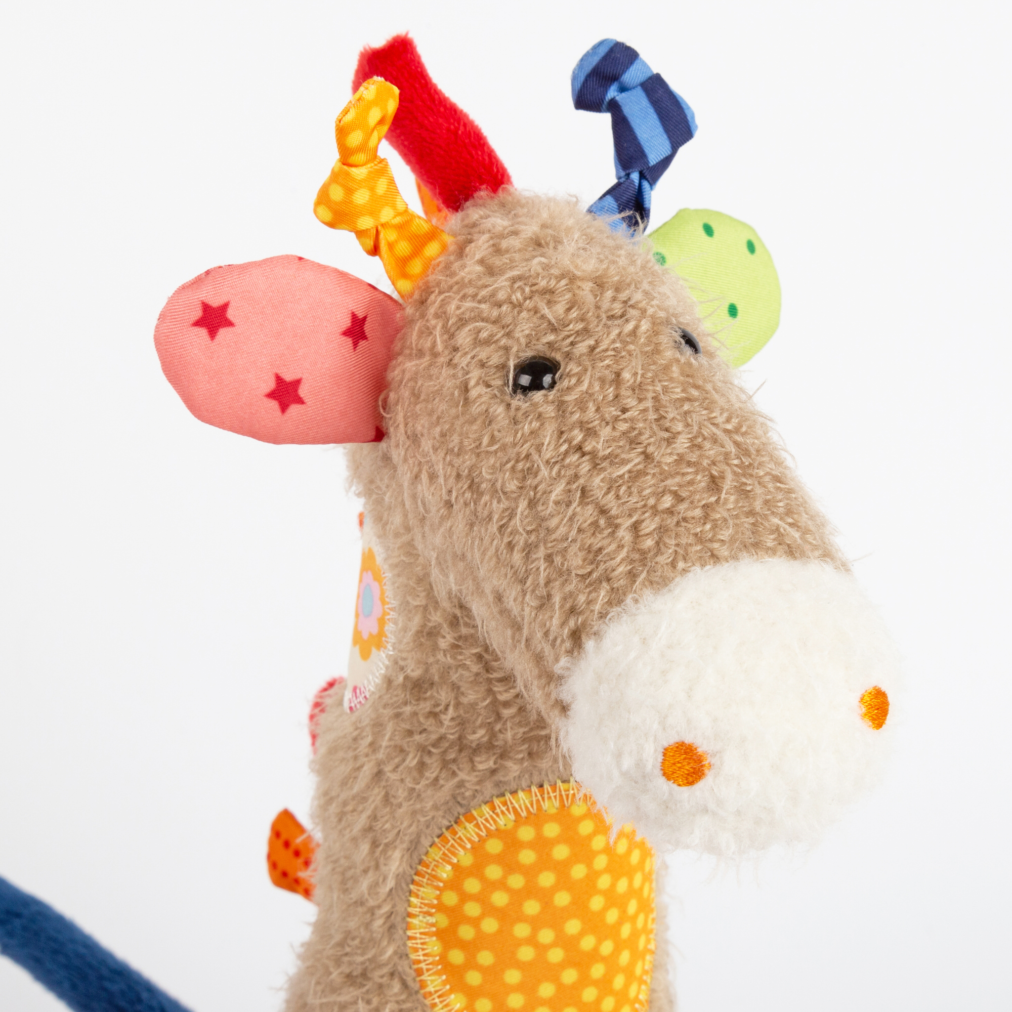 Soft toy giraffe, Patchwork Sweety