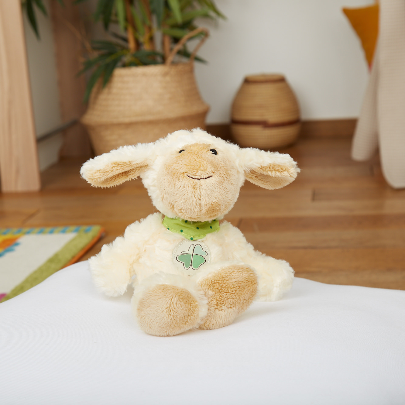 Fluffy plush sheep, Care-for-Rare health foundation Fluffy plush sheep, Care-for-Rare health foundation