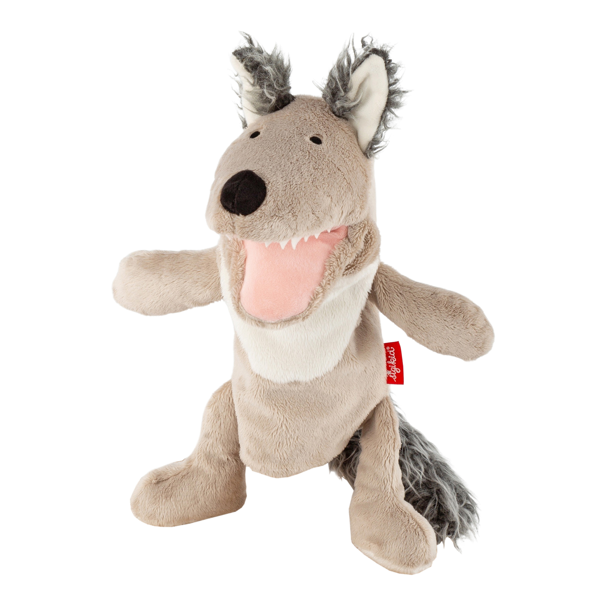Large hand puppet wolf
