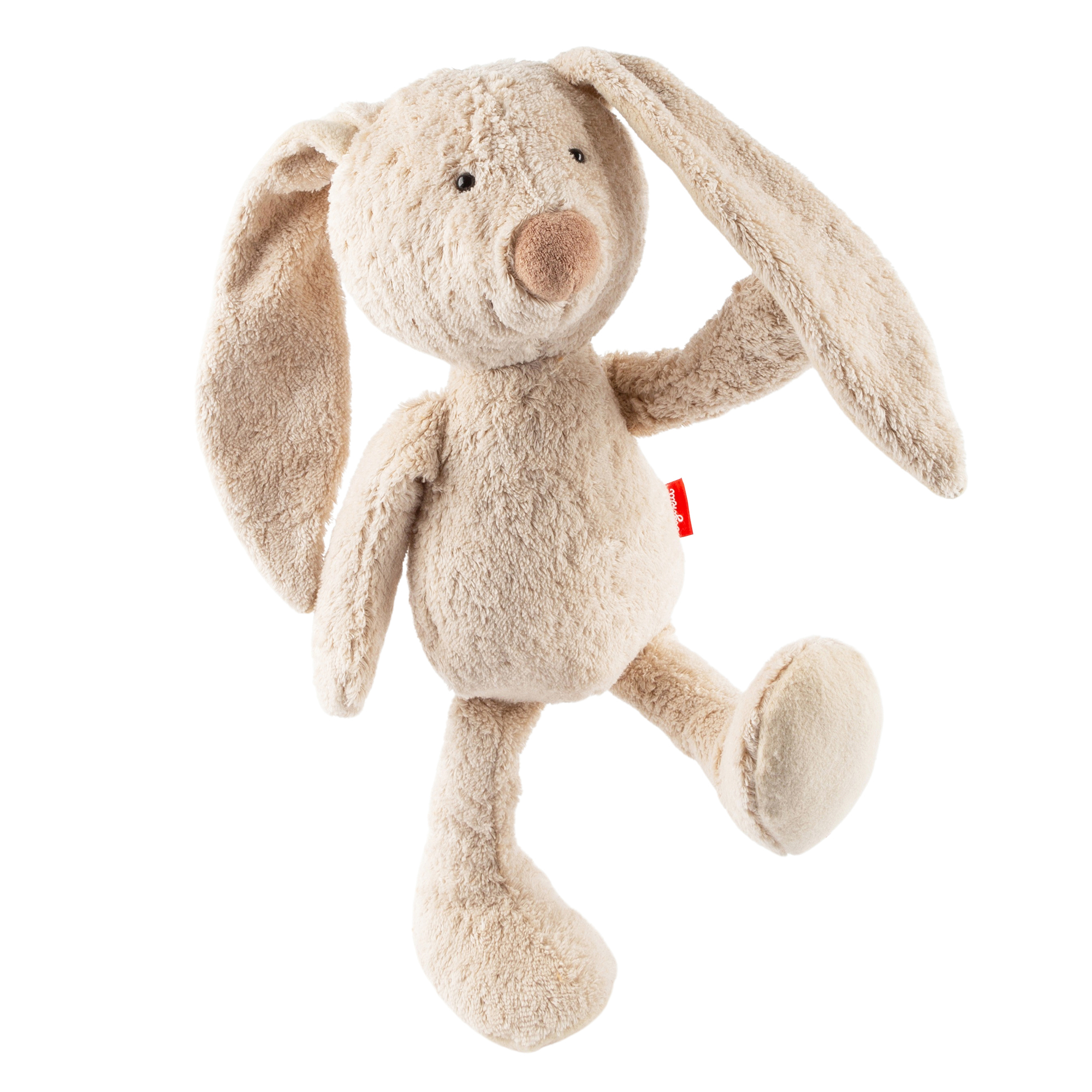 Plush toy rabbit, large, organic cotton Plush toy rabbit, large, organic cotton