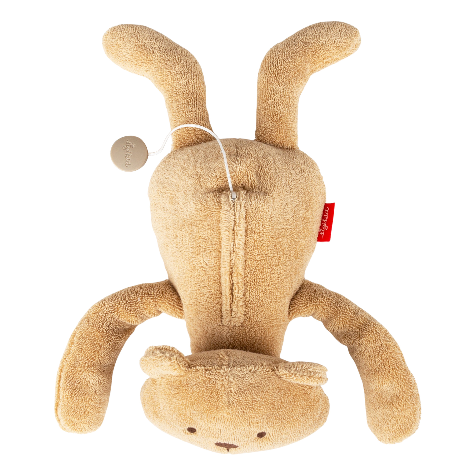 Mamilodie pregnancy musical soft toy bear, organic cotton
