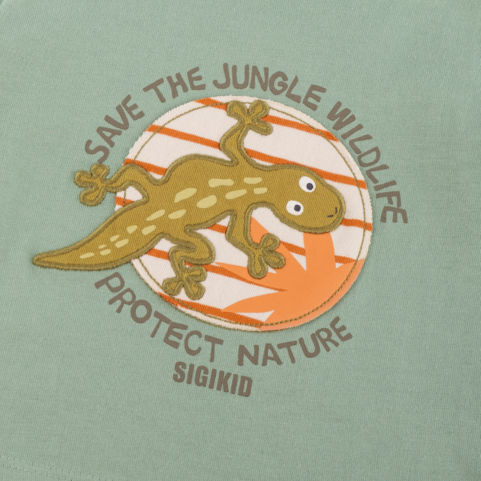 Baby T-Shirt mit Applikation, Jungle