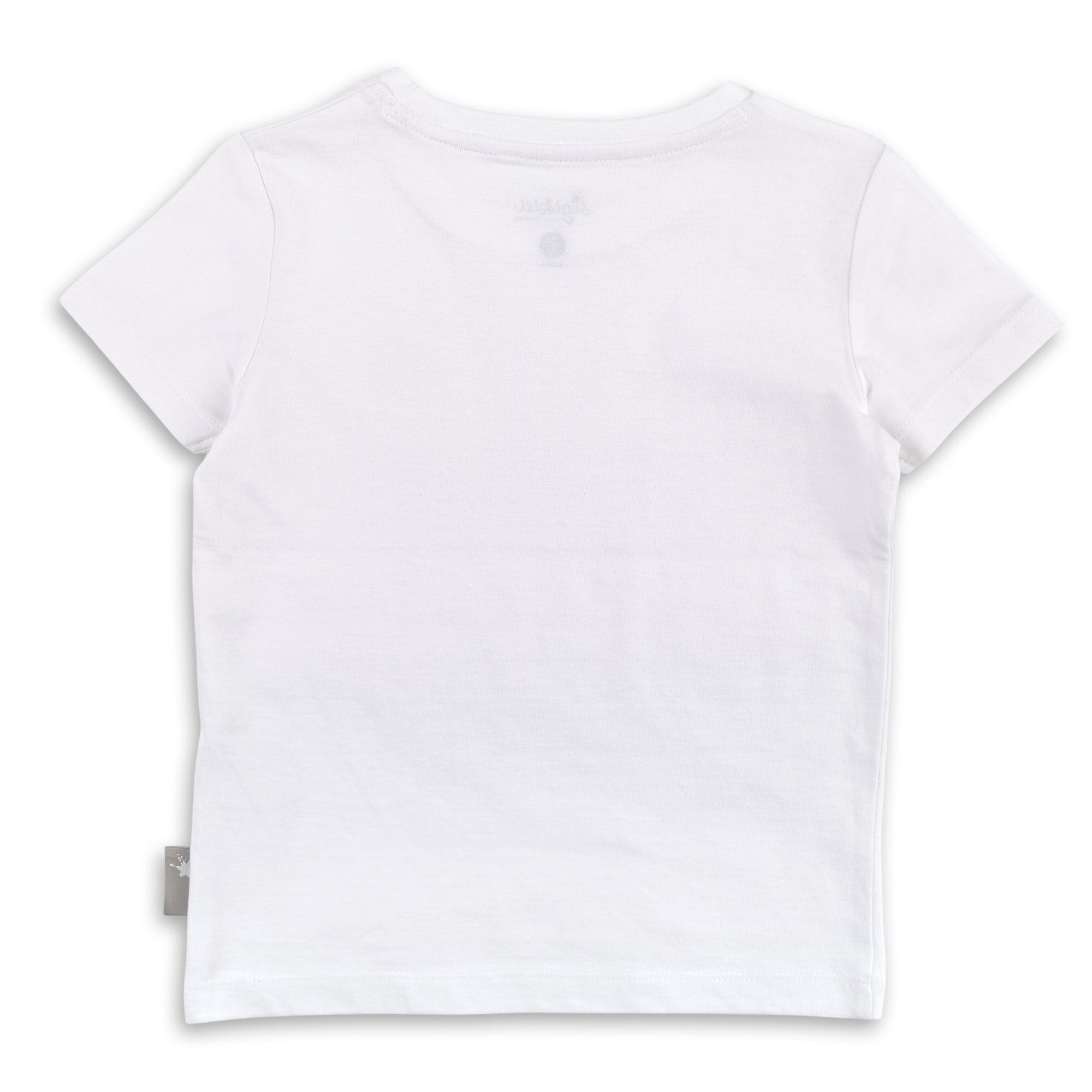 2 pack crew neck T-shirt for boys/girls, white