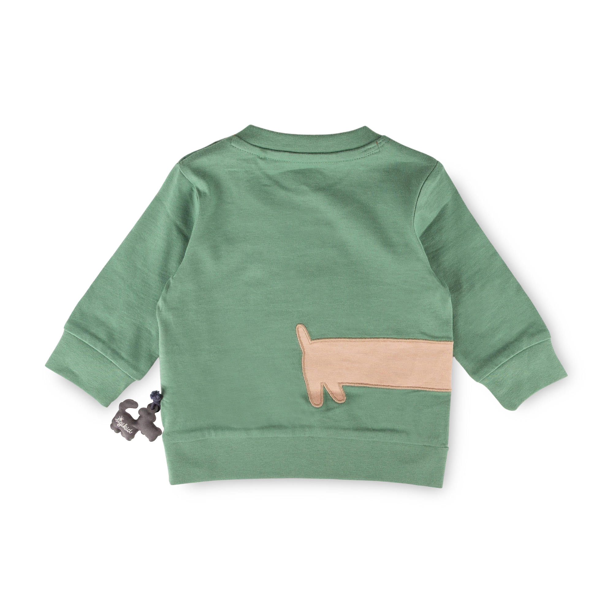 Baby long sleeve Tee dog, ribbed cuffs