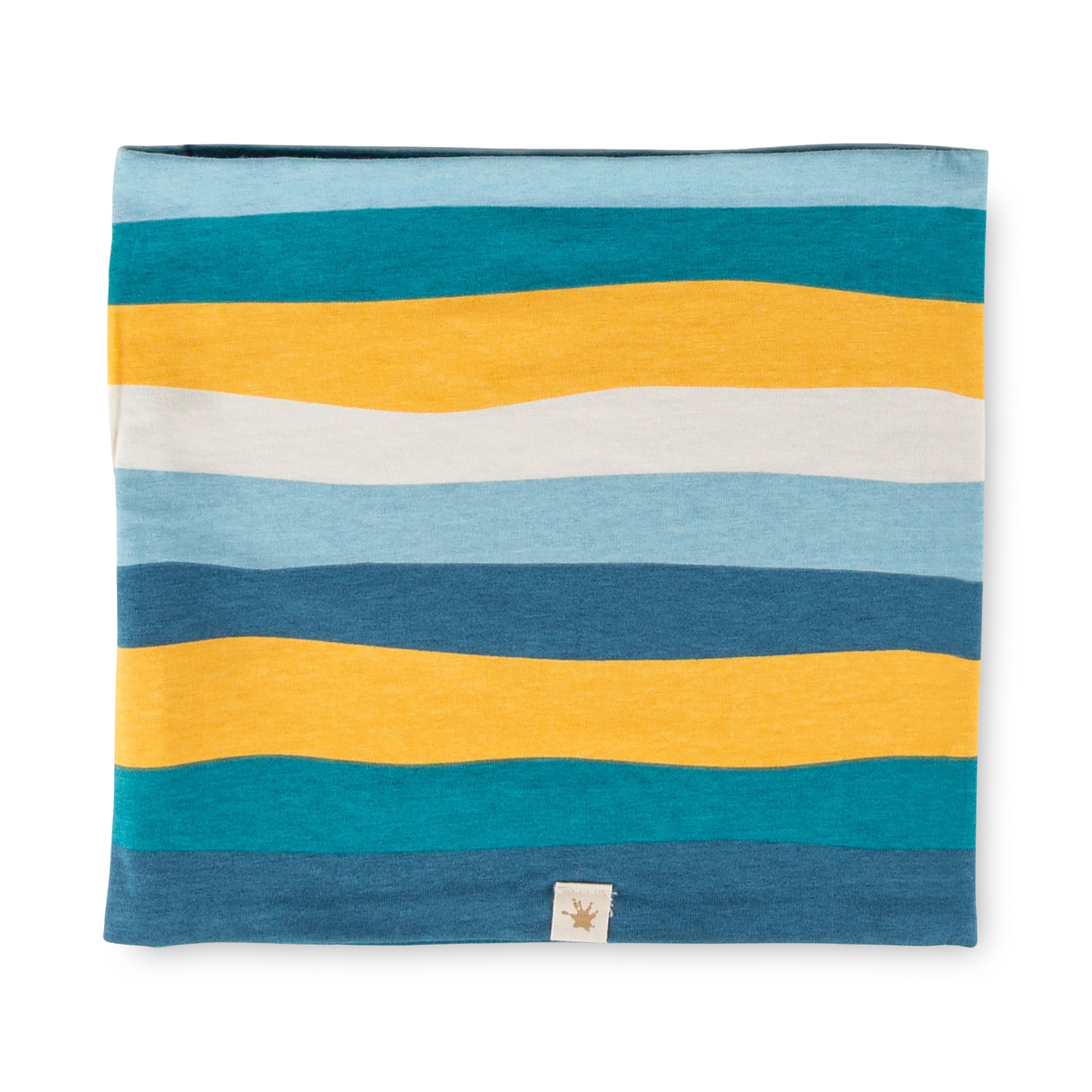 Kinder Loopschal, gestreift oder blaugrün