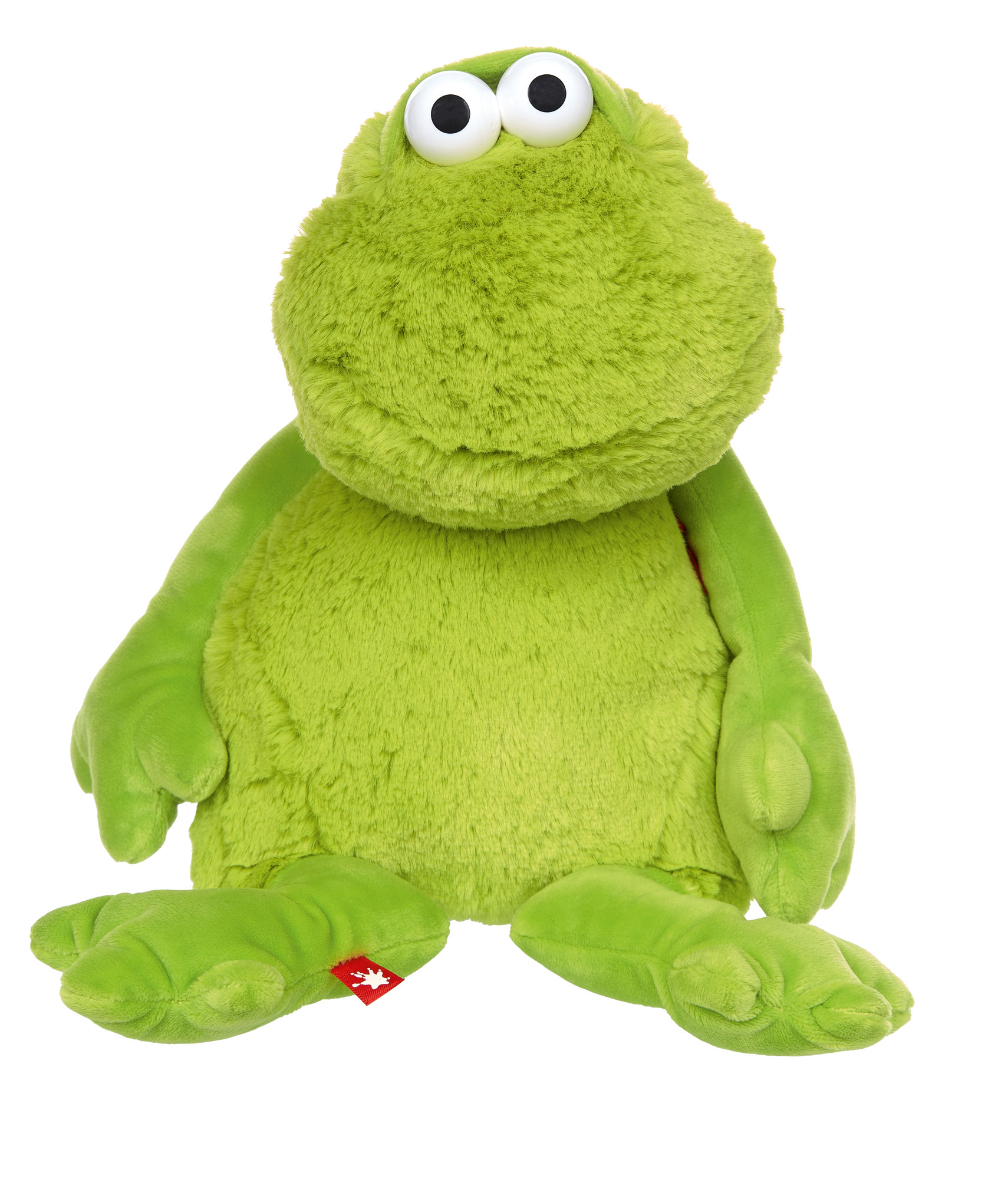 "Express your mood" plush frog