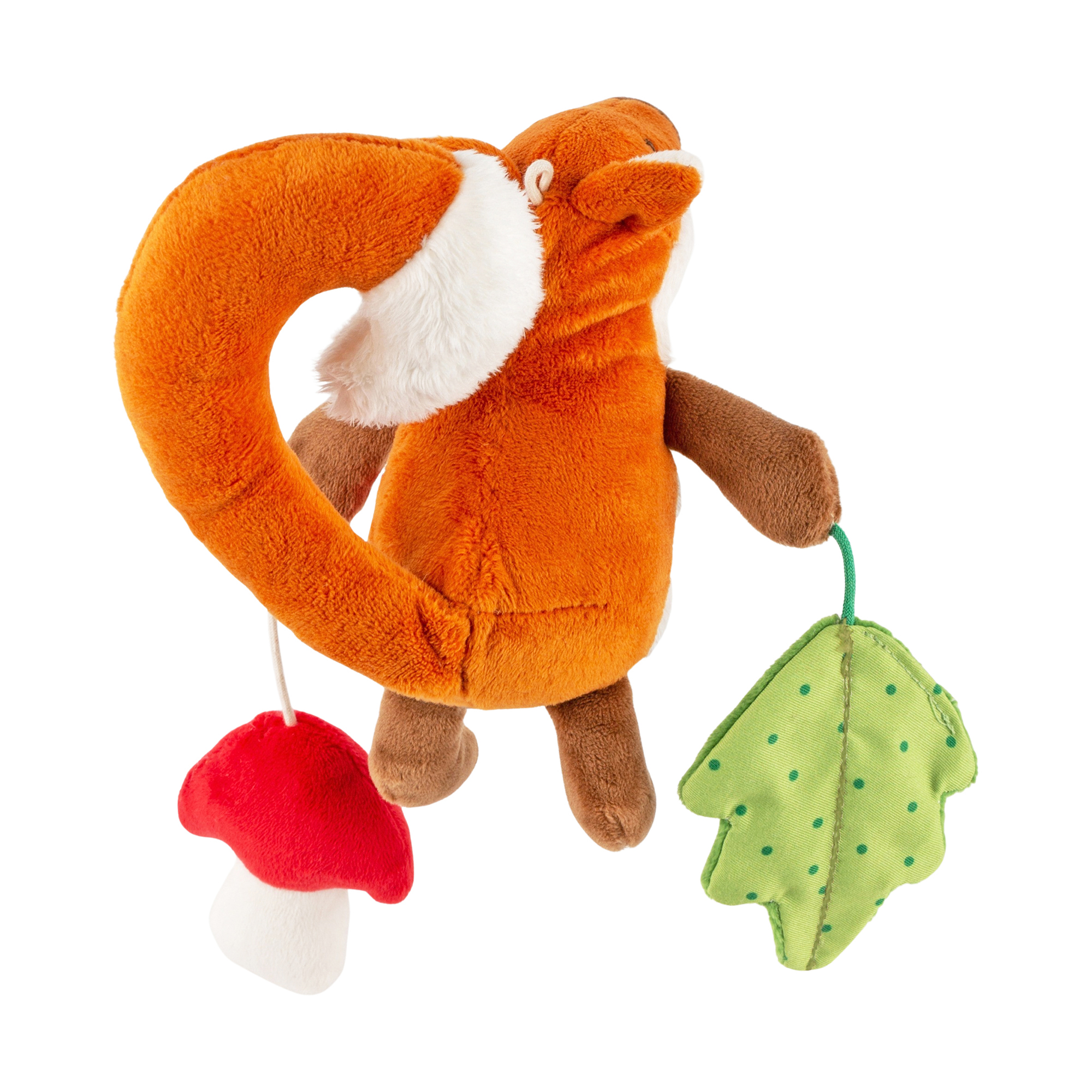 Baby hanging activity soft toy fox, PlayQ Baby hanging activity soft toy fox, PlayQ