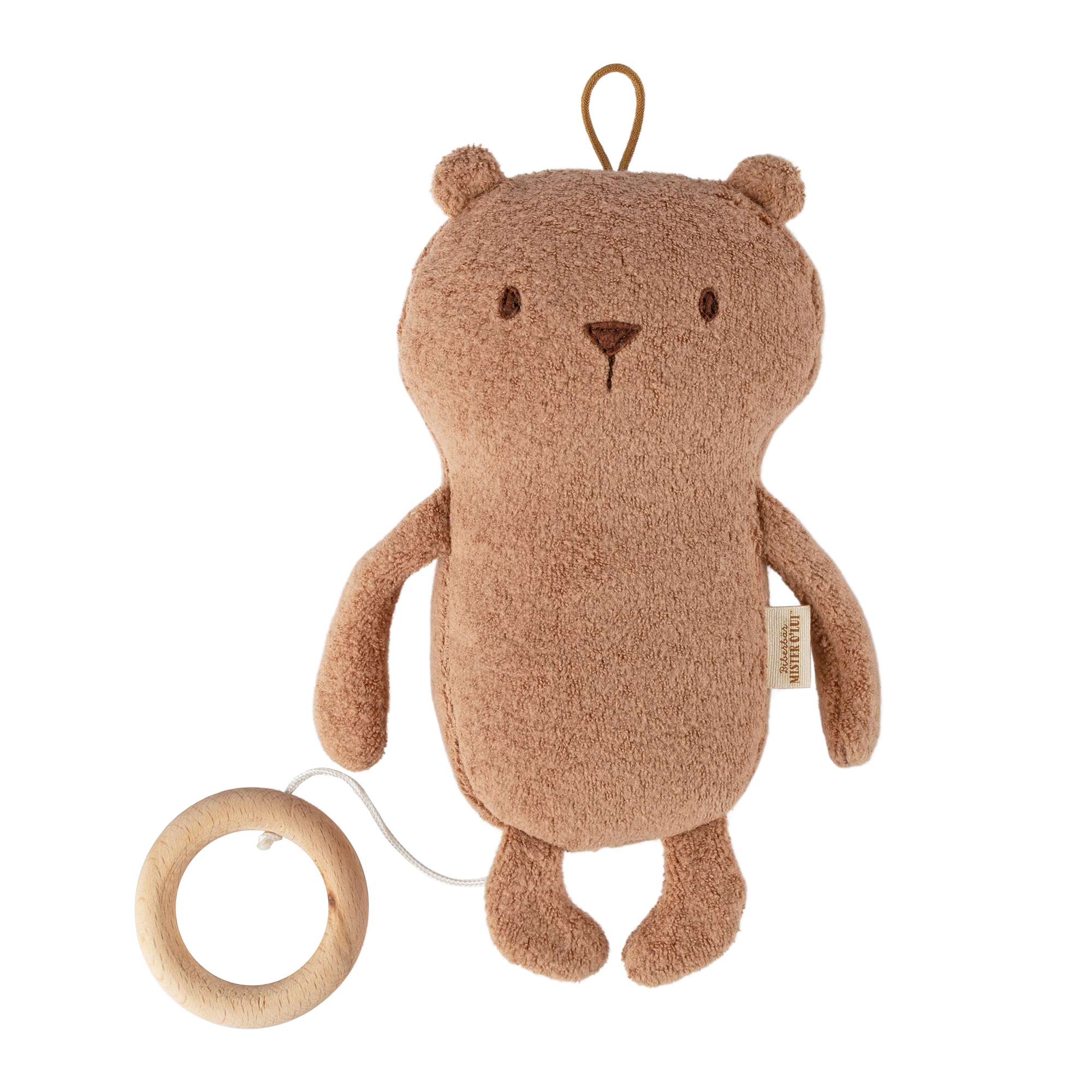 Musical baby soft toy beaverbear Mister O'Lui Musical baby soft toy beaverbear Mister O'Lui