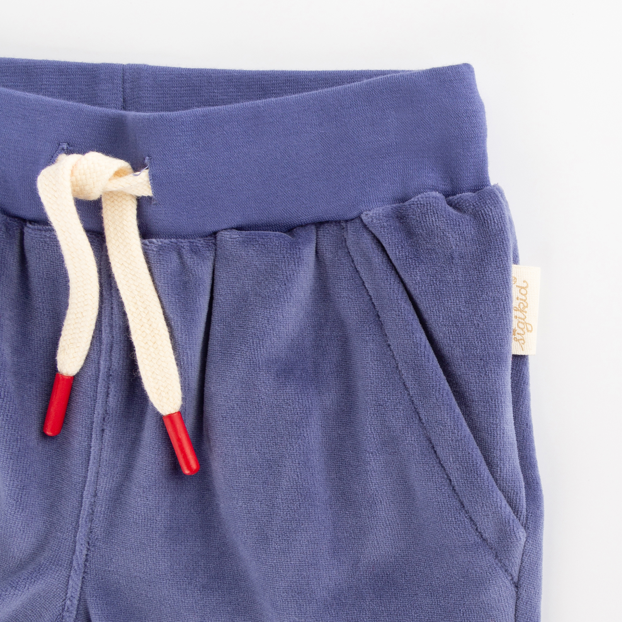 Kinder Nickihose mit Beinbündchen, blau