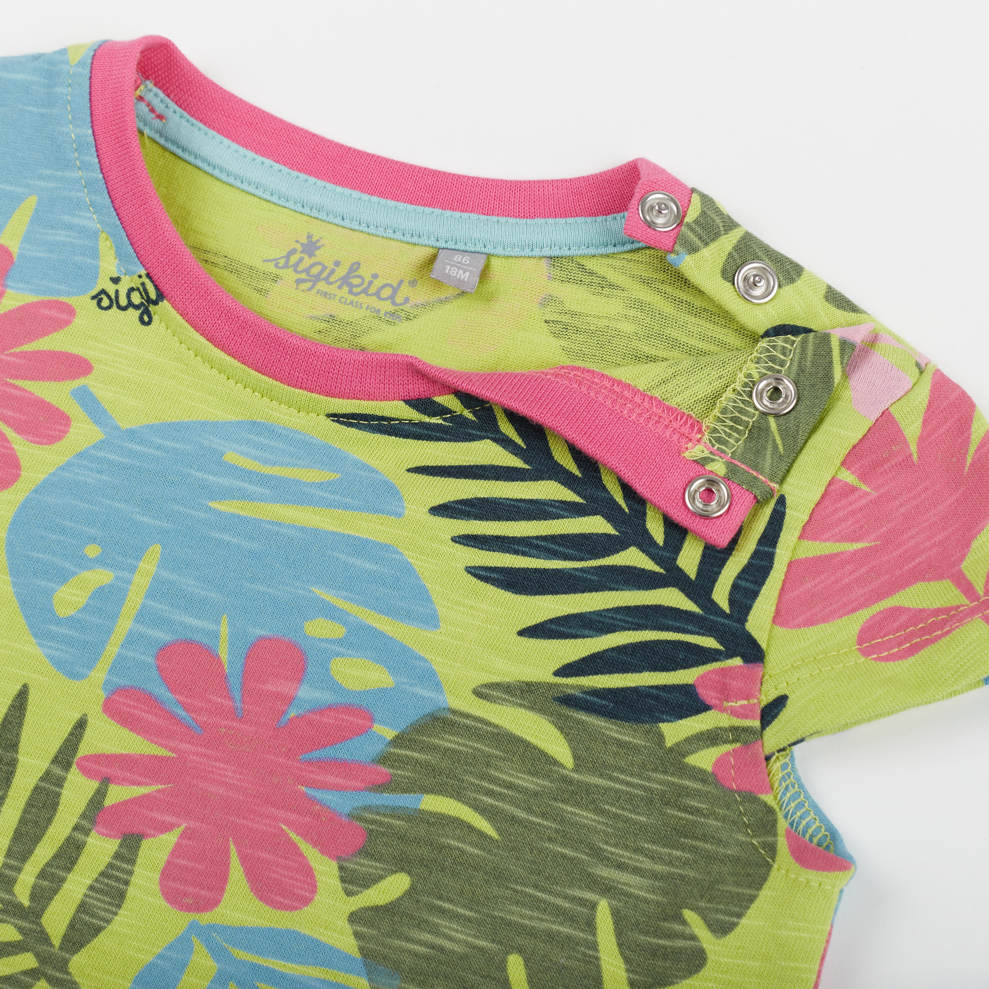 Baby Kleid mit Palmen Print