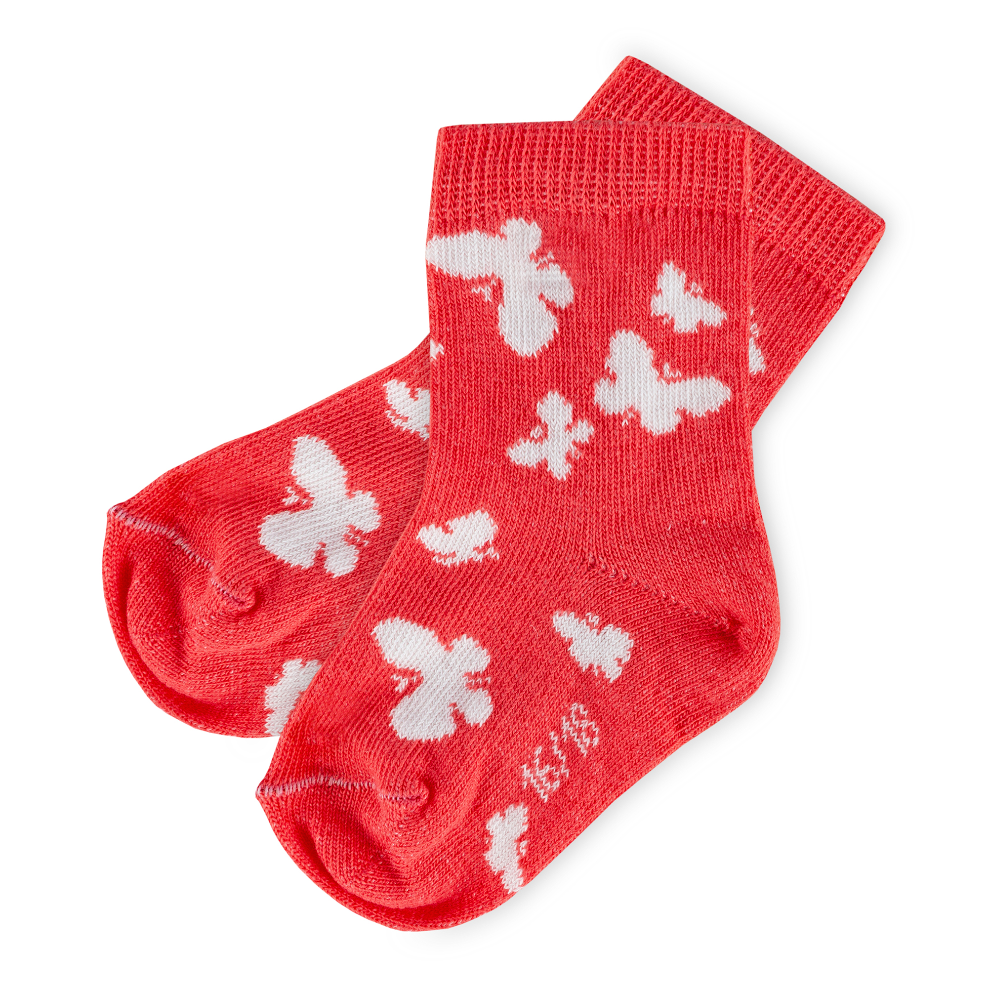 Set of 3 pairs baby socks Butterfly