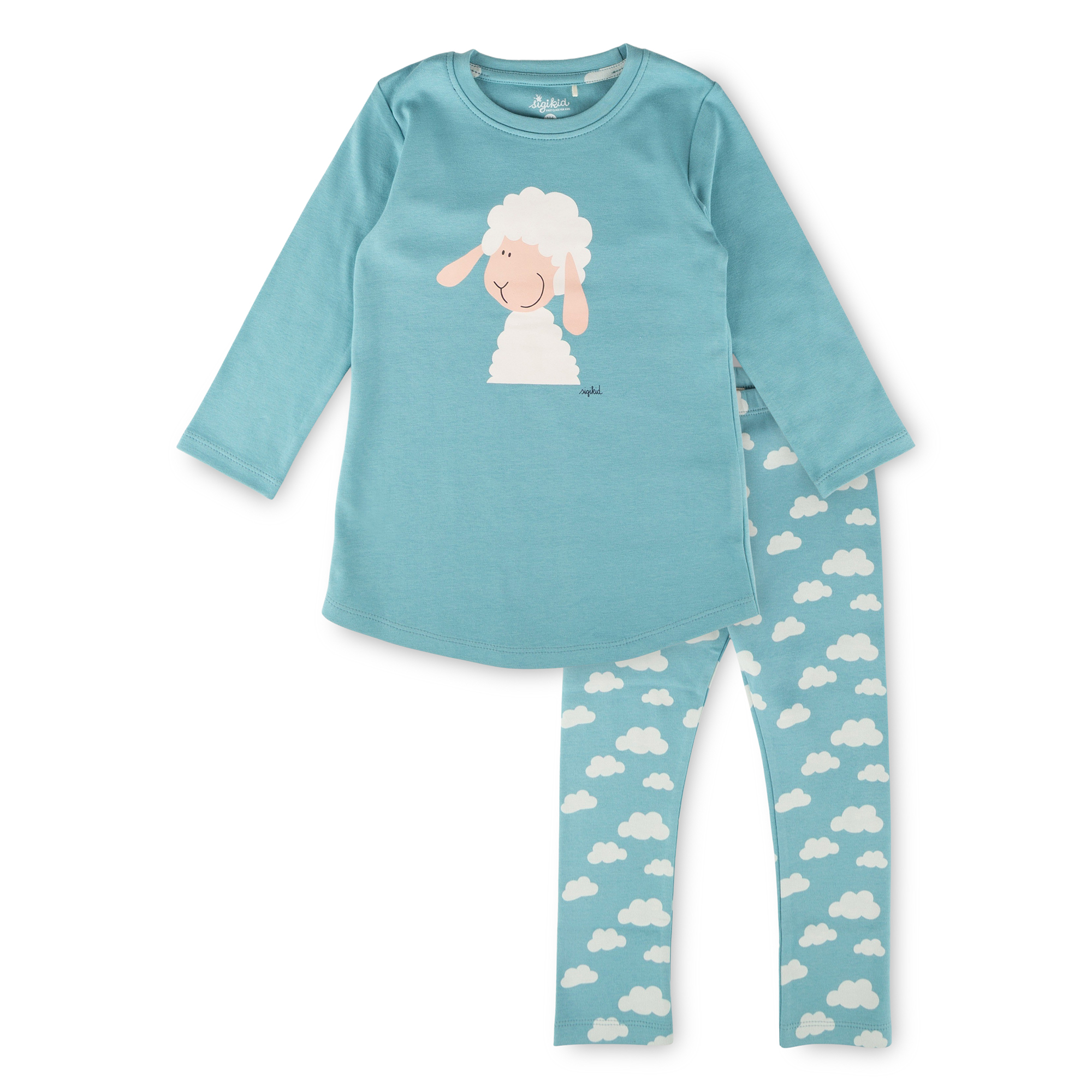 Two piece children's pyjamas sheep, autumn/winter