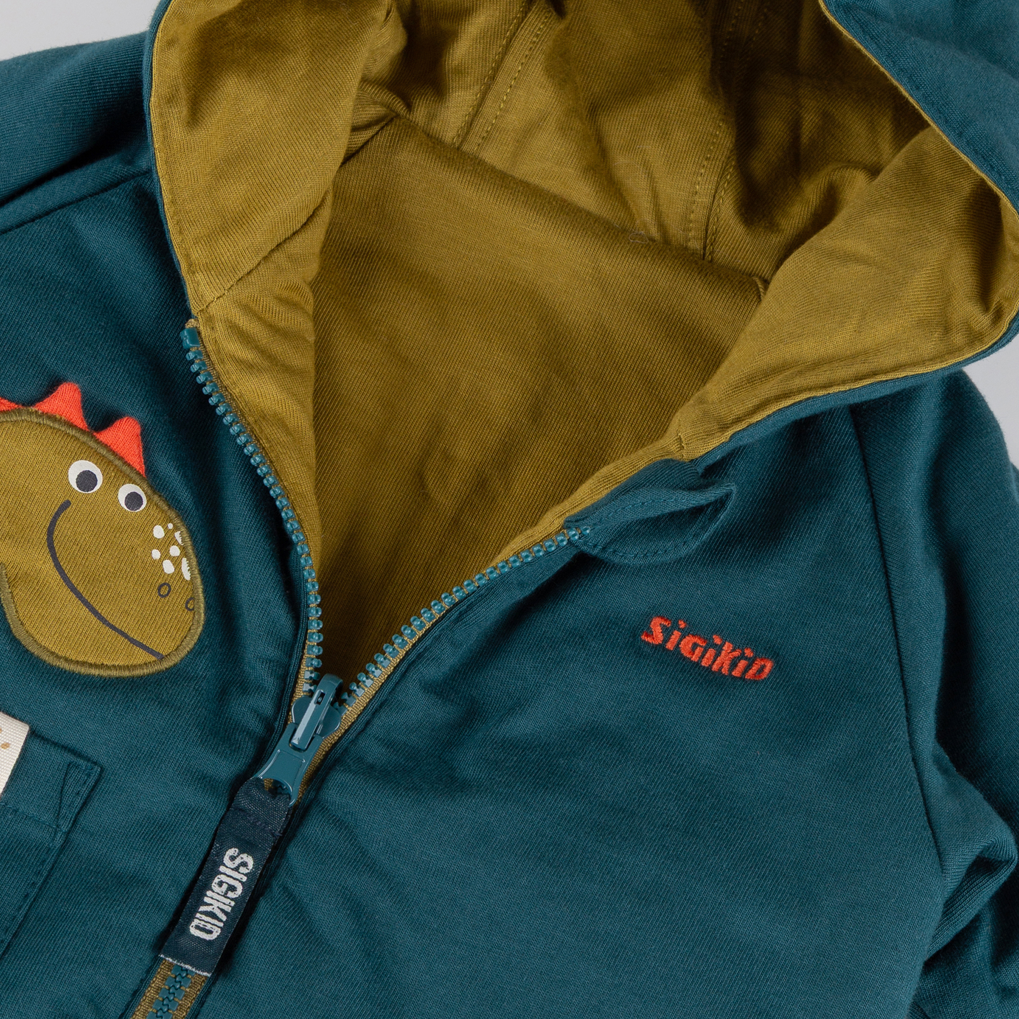 Baby Wendejacke mit Kapuze, Dino Fun