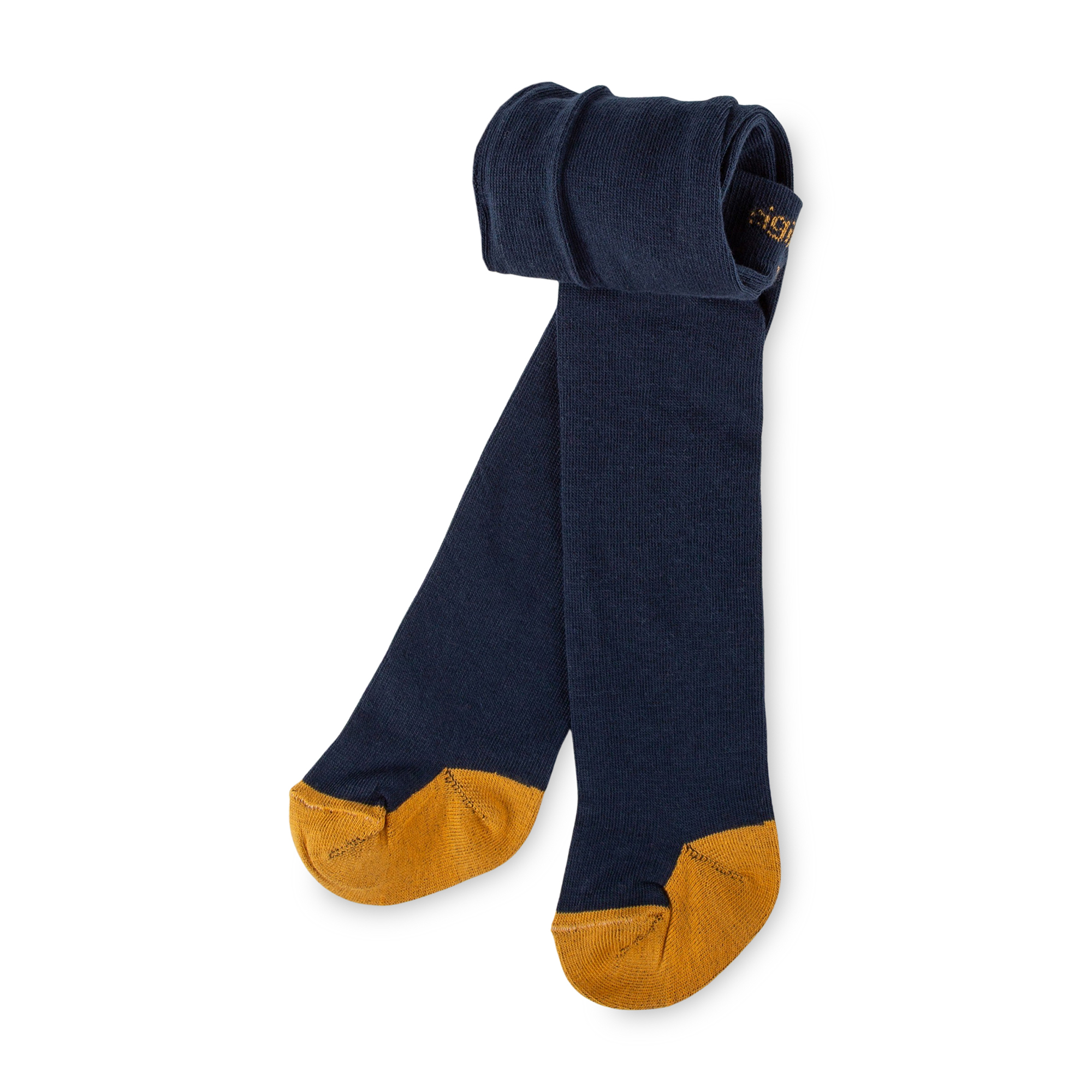 Baby 2er-Strumpfhosenset Magic Owl, dunkelblau oder blau-weiß geringelt