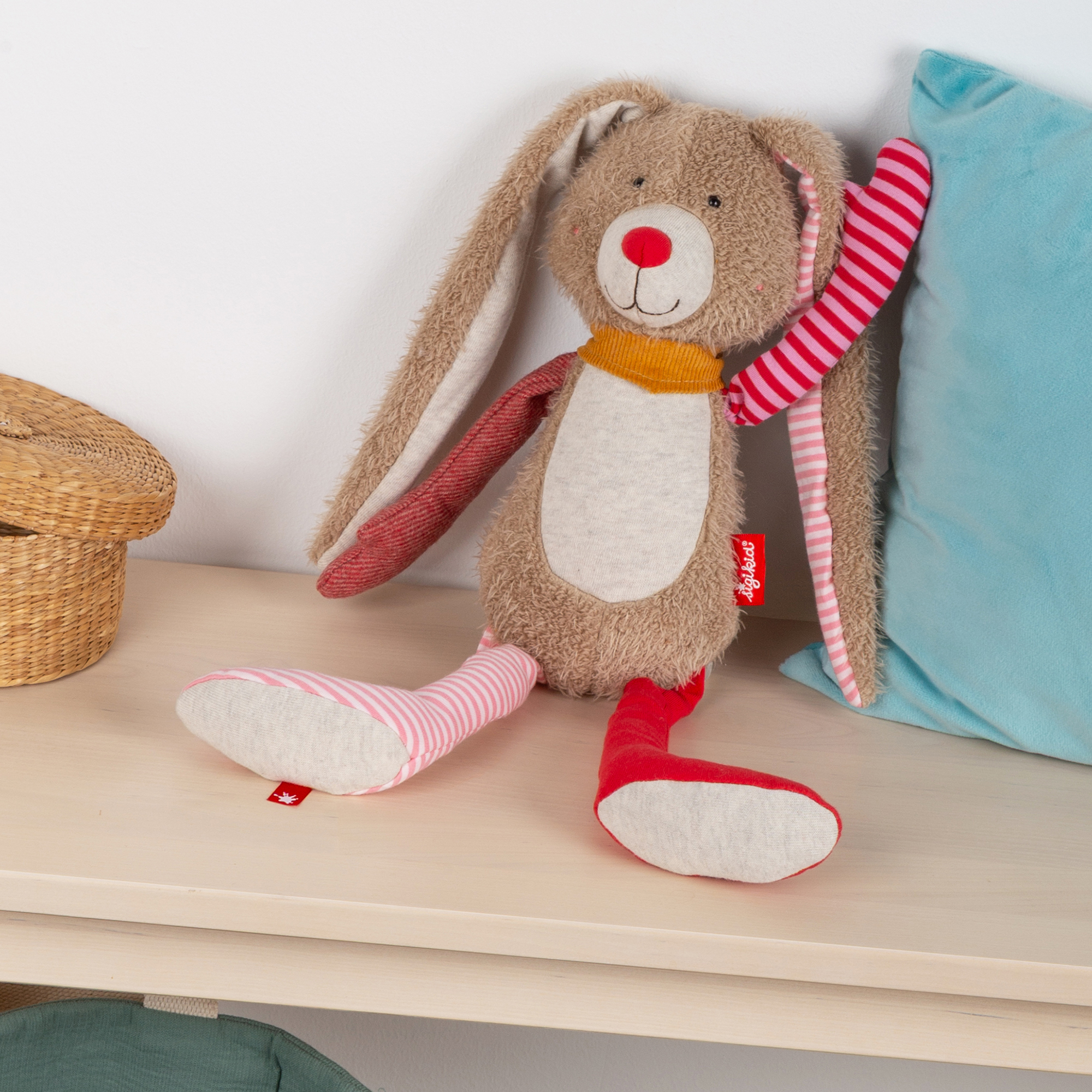 Kuscheltier Hase,  Patchwork Sweety