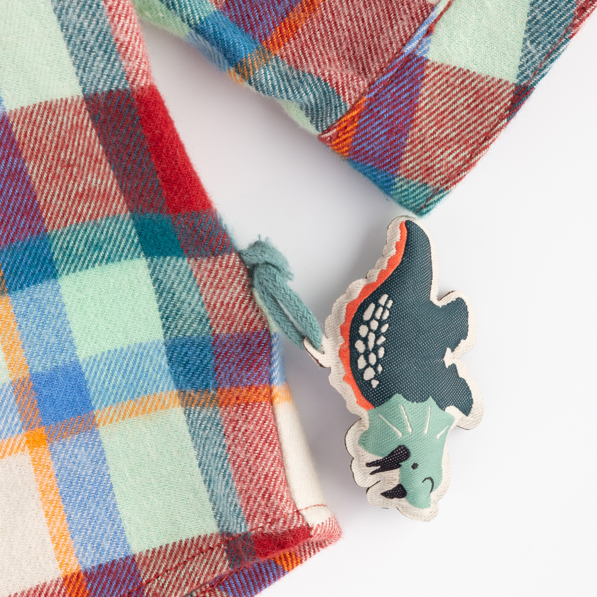 Kariertes Baby Flanellhemd Dino World, Langarm Kariertes Baby Flanellhemd Dino World, Langarm