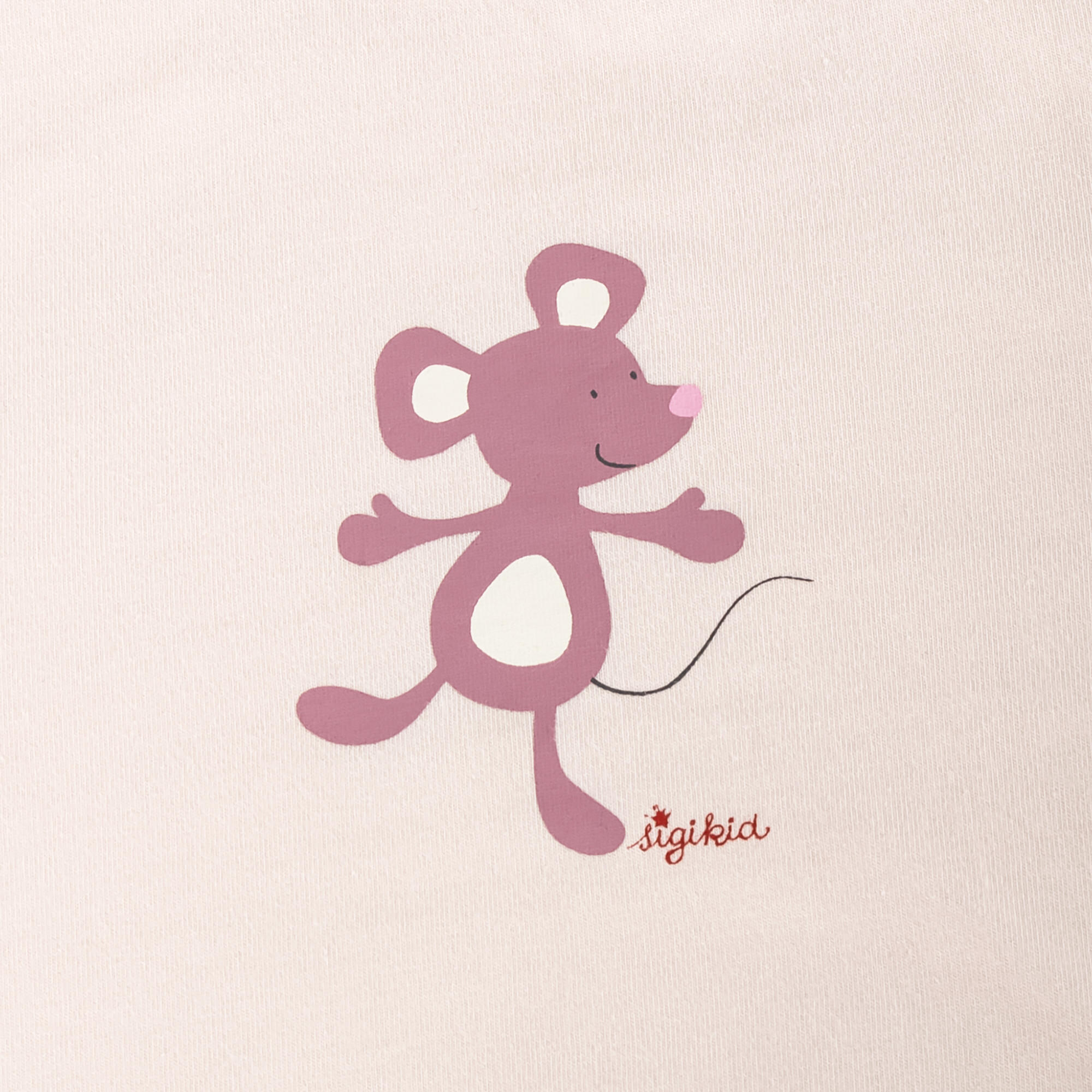 Children's shorty pyjamas mouse, pink