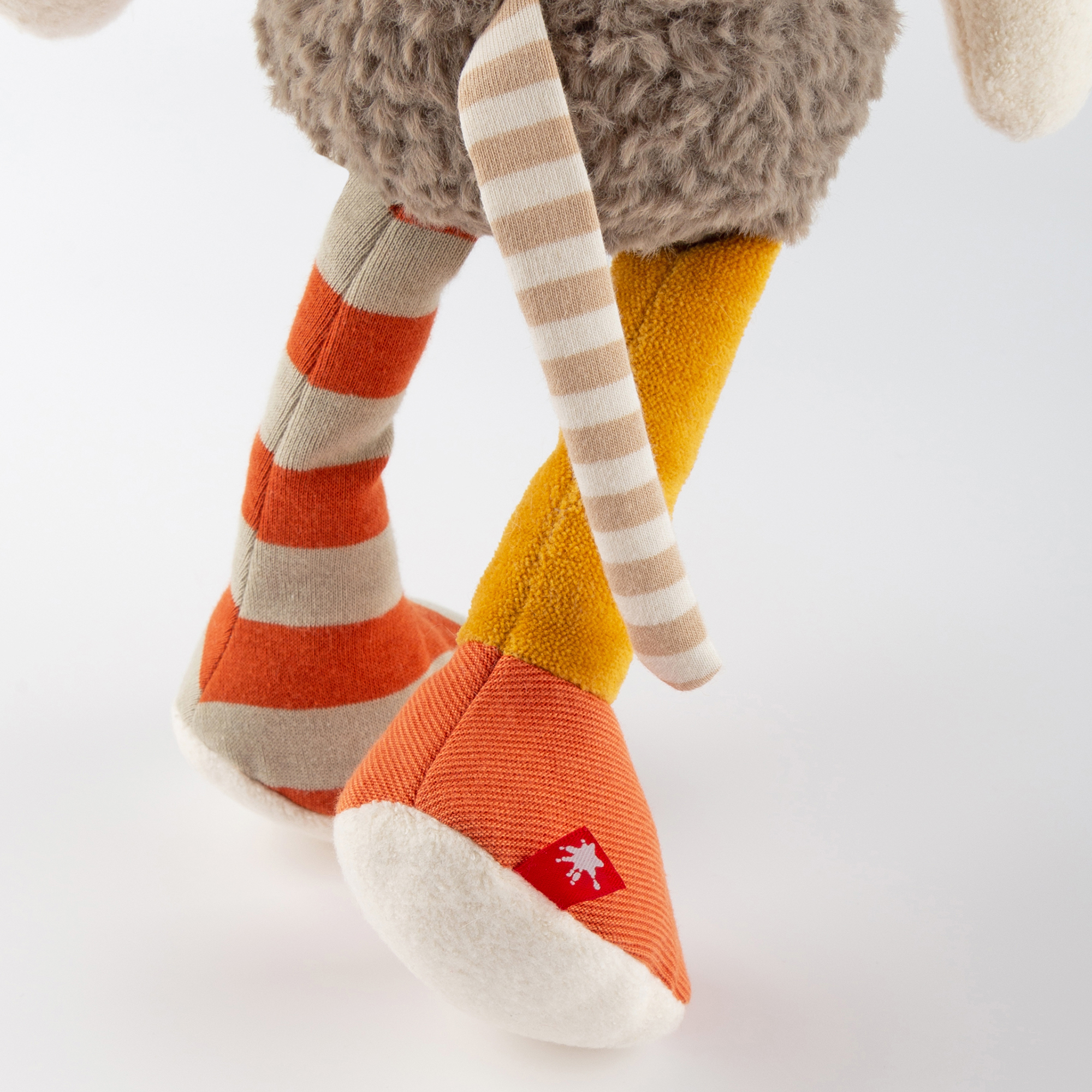 Multicoloured plush toy mouse, Patchwork Sweety Multicoloured plush toy mouse, Patchwork Sweety