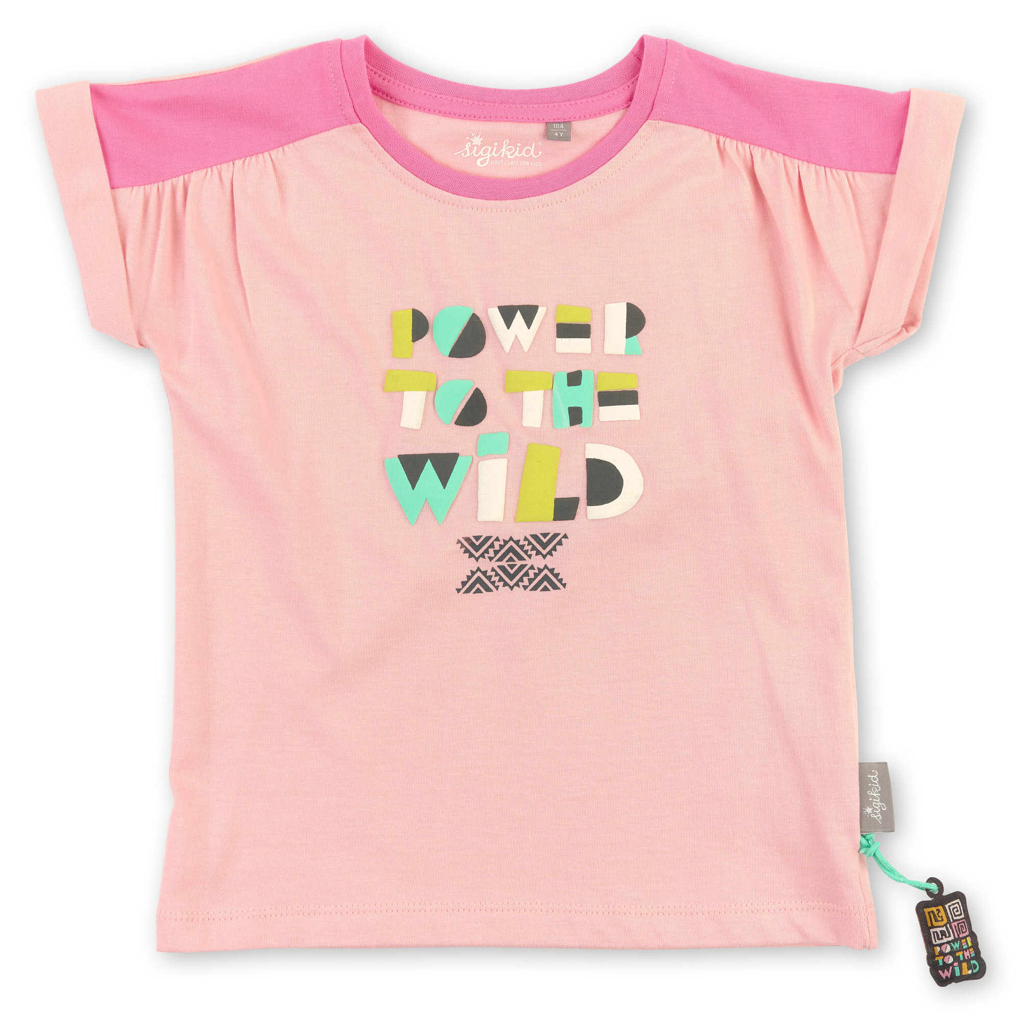 Rosa Mädchen T-Shirt
