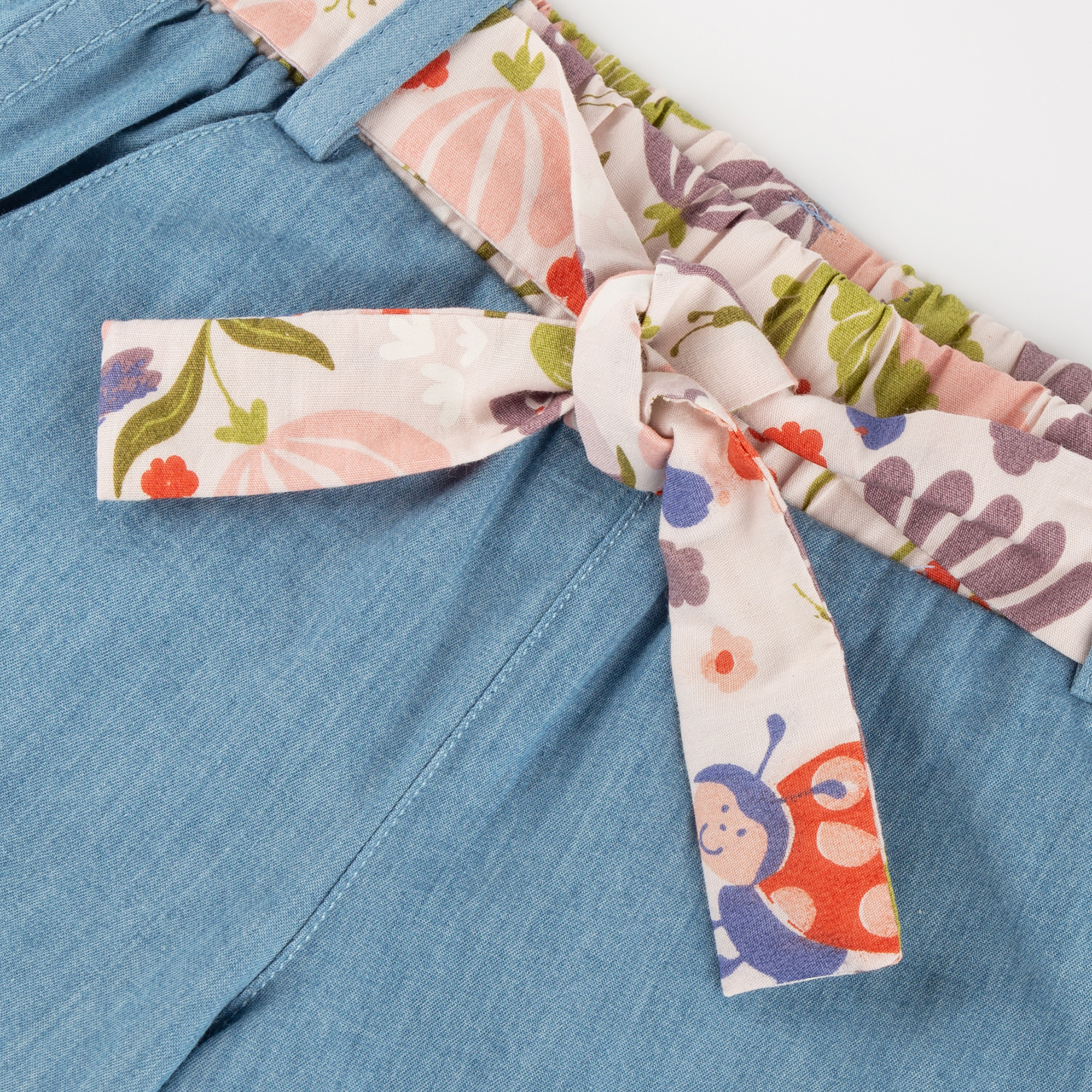 Chambray Kindershorts, Marienkäfer Serie Chambray Kindershorts, Marienkäfer Serie