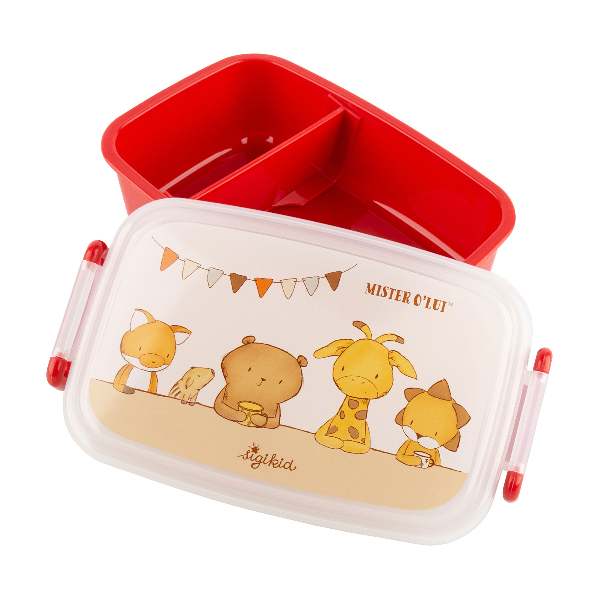 Children's lunchbox beaverbear Mister O'Lui, small Children's lunchbox beaverbear Mister O'Lui, small