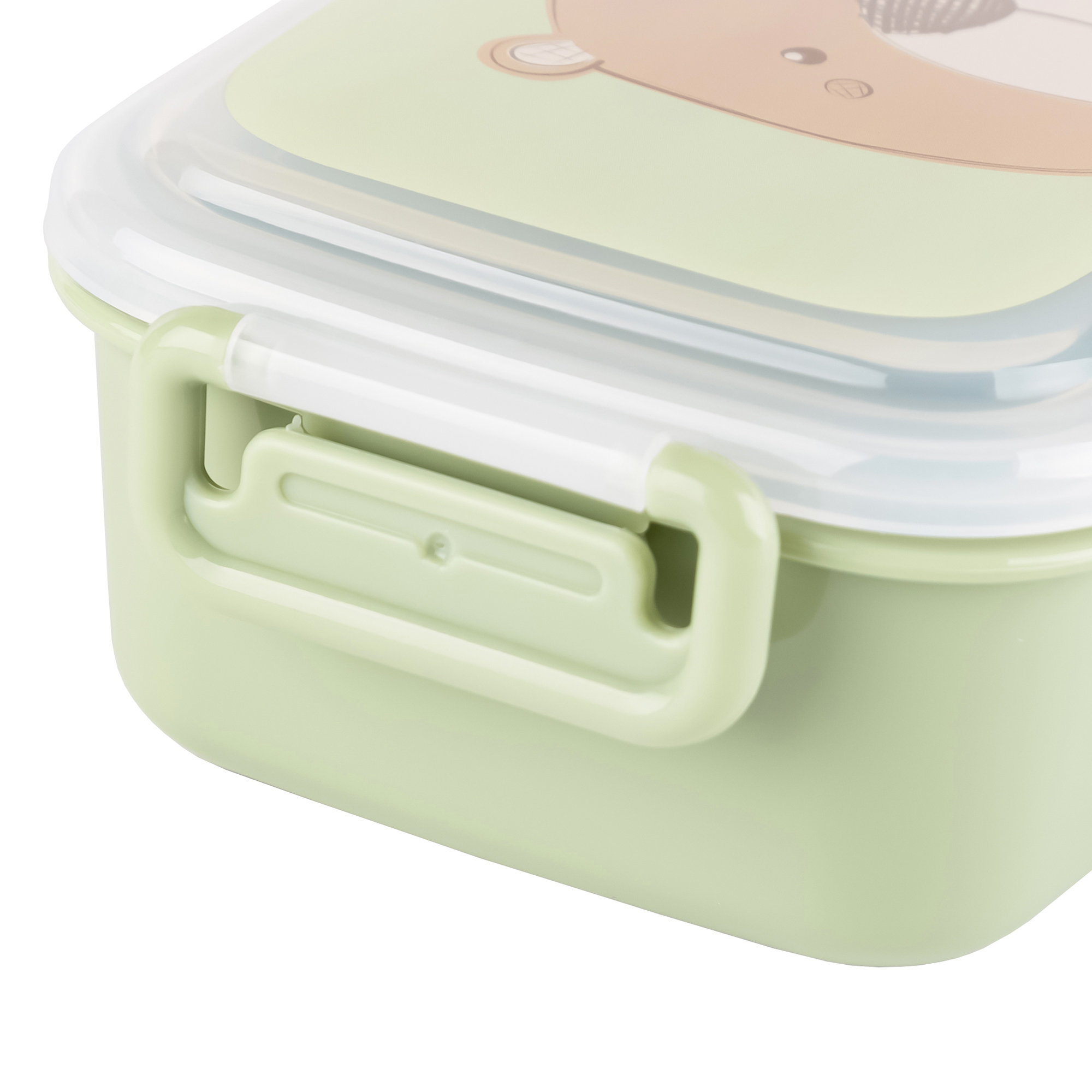 Lunchbox bear, removable partition inside Lunchbox bear, removable partition inside