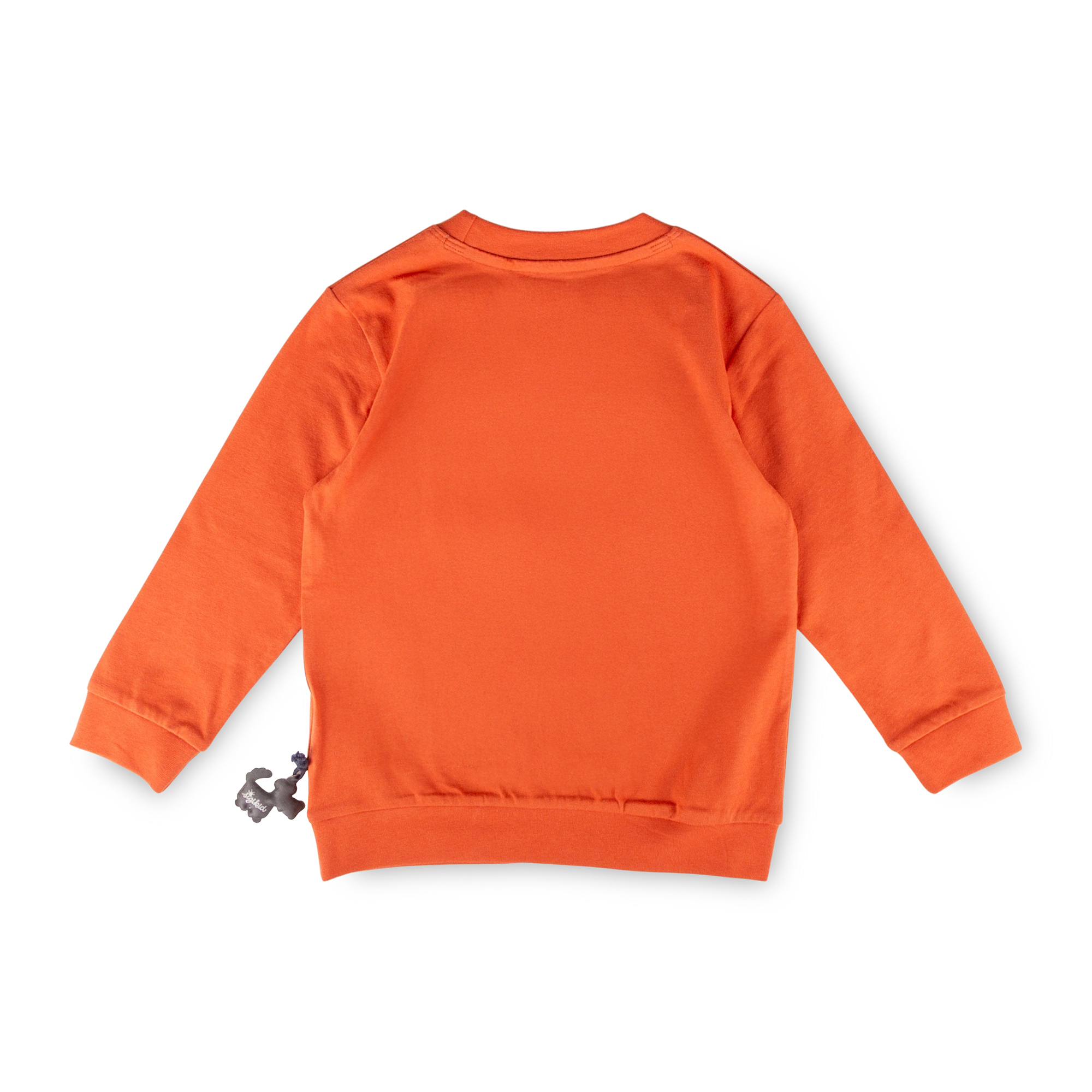 Children's long sleeve Tee badger, ribbed cuffs