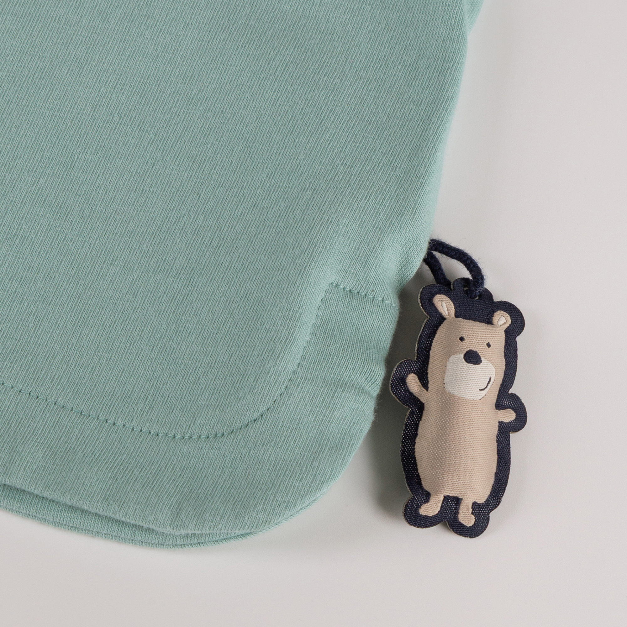 Children's long sleeve Tee roe deer, shoulder frills