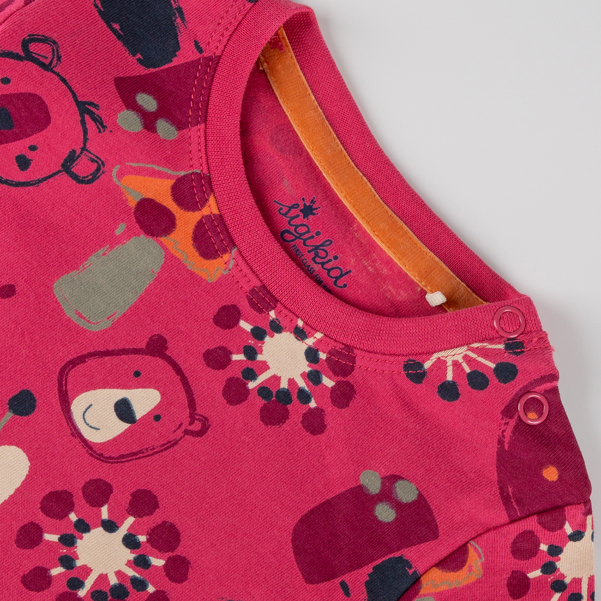 Baby long sleeve Tee Fancy Forest print
