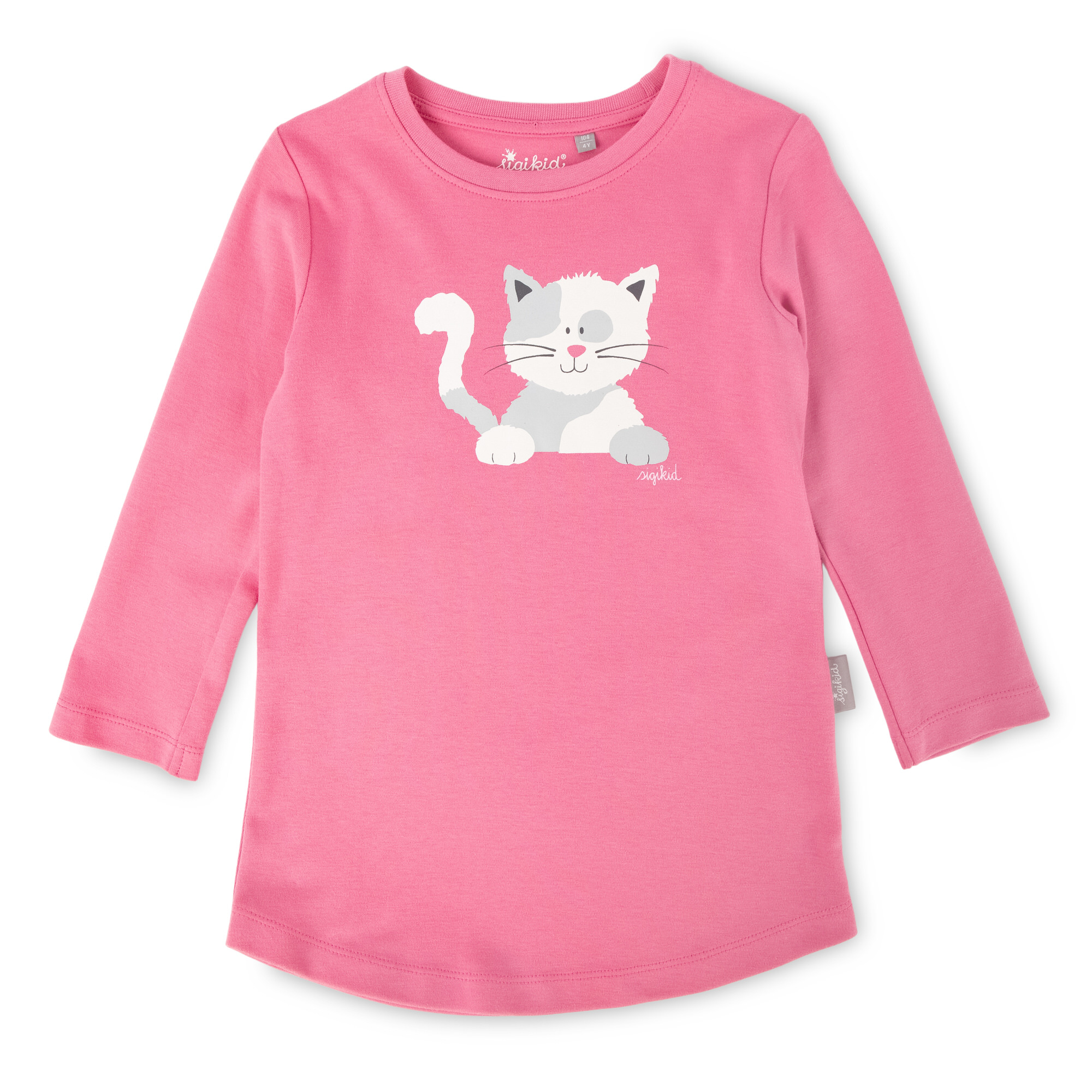 Kinder Schlafanzug Katze, pink