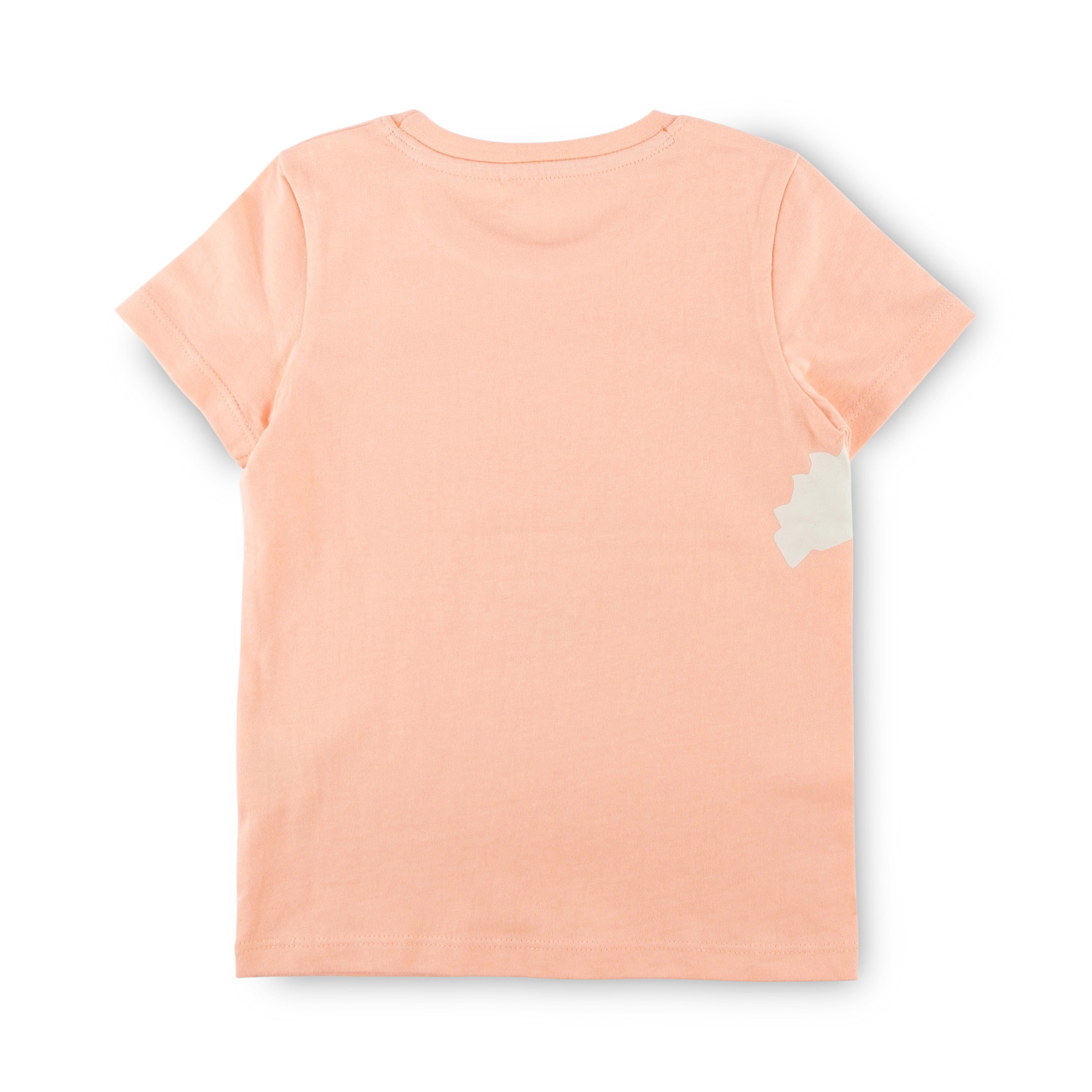 Children's shorty pyjamas bunny, apricot/red Children's shorty pyjamas bunny, apricot/red