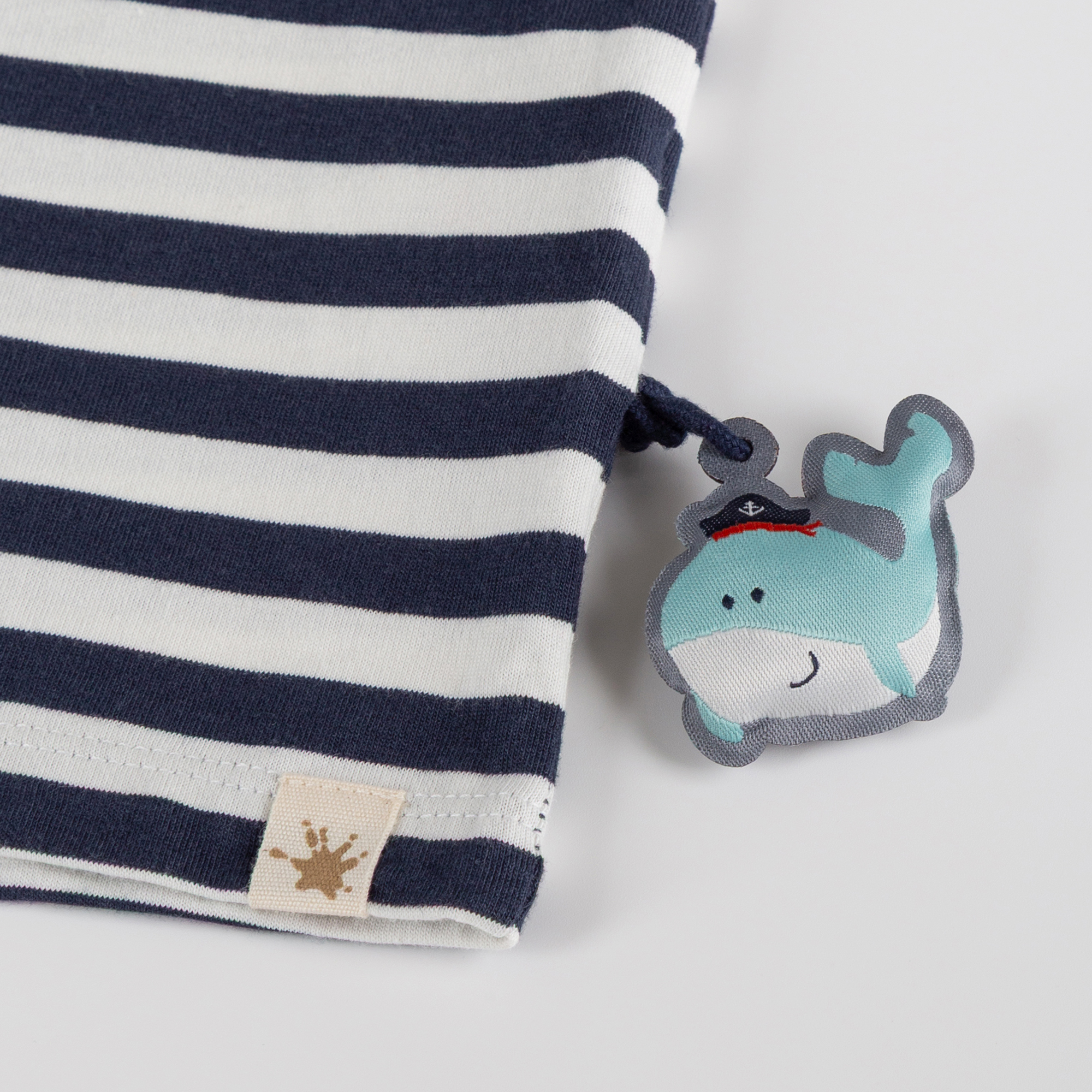 Kinder T-Shirt gestreift, Happy Holidays