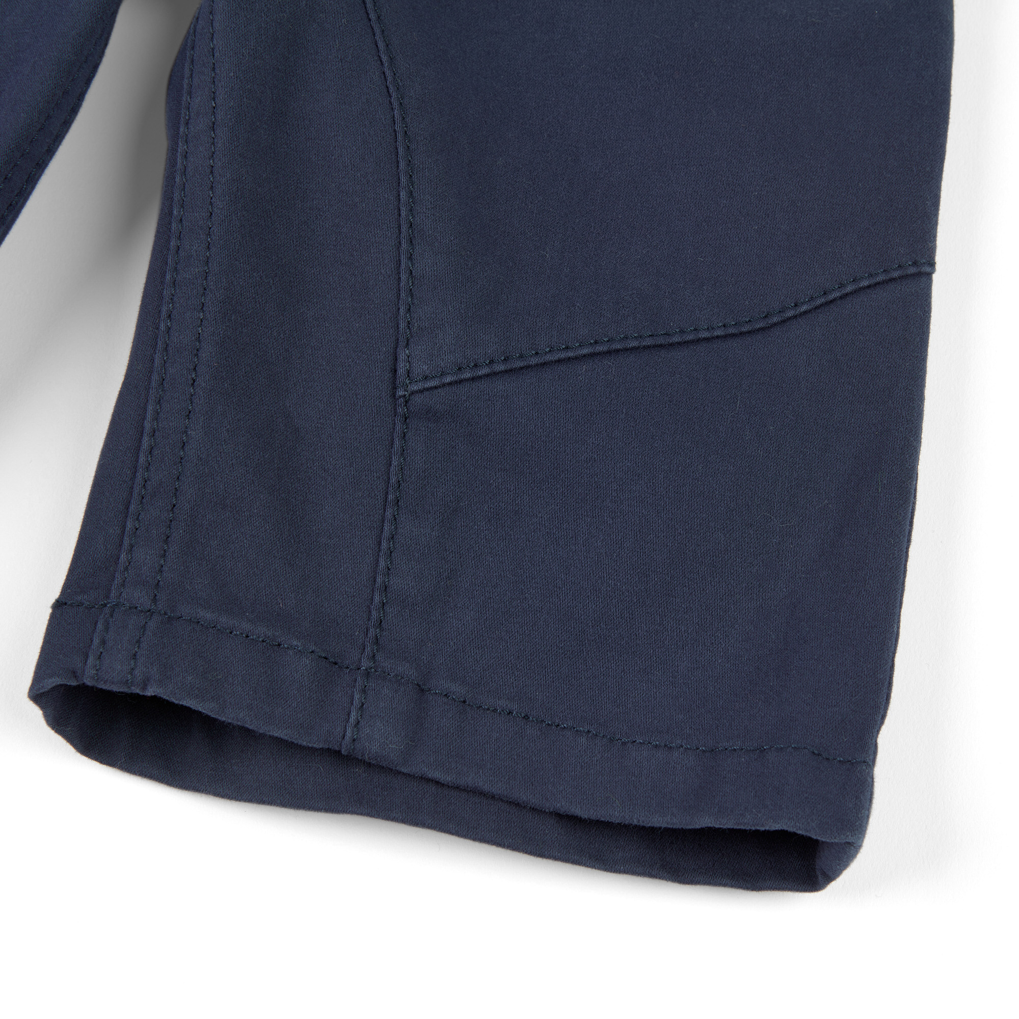 Dunkelblaue Kinder Gabardine Bermuda Dunkelblaue Kinder Gabardine Bermuda