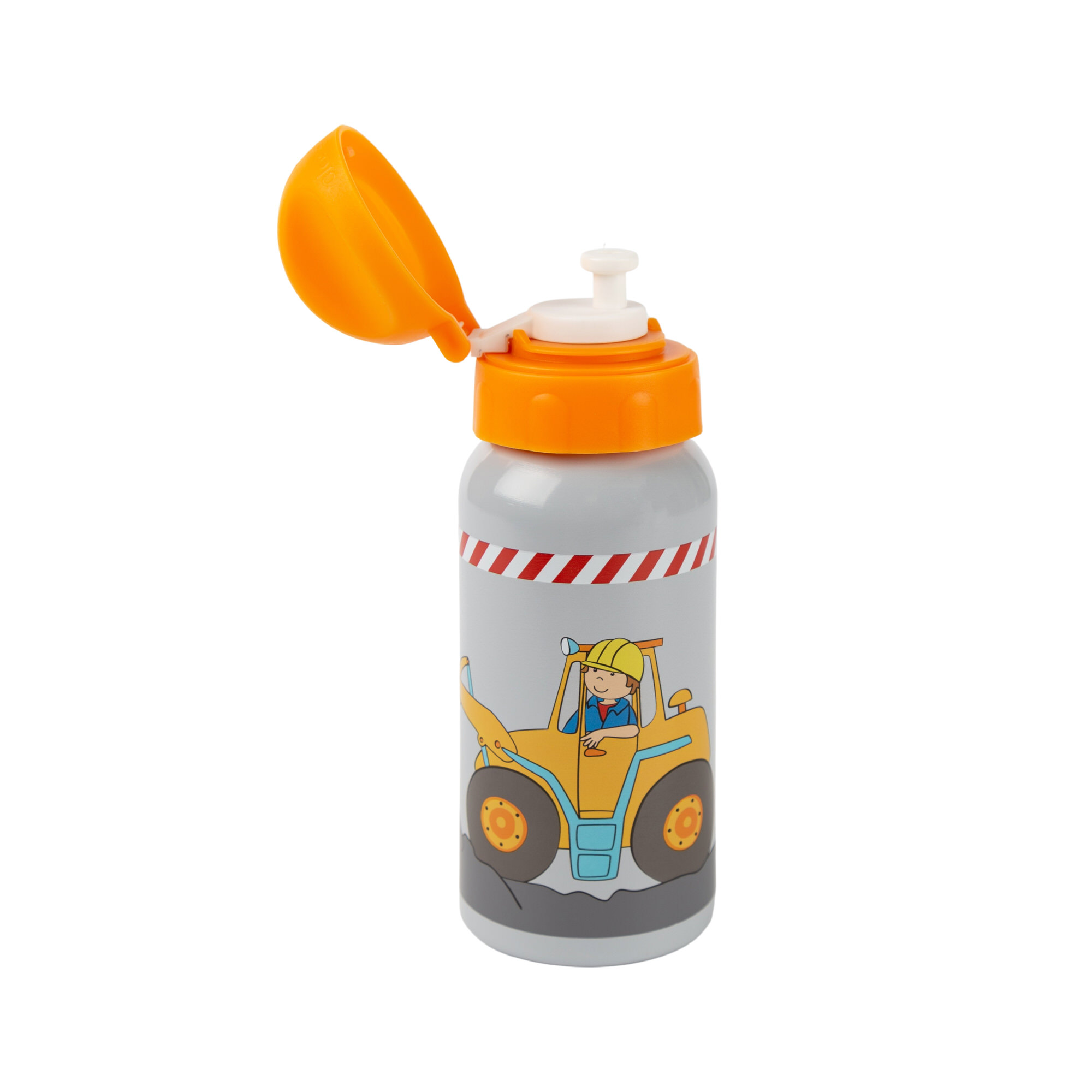 Kinder Edelstahl-Trinkflasche Bodo Bagger