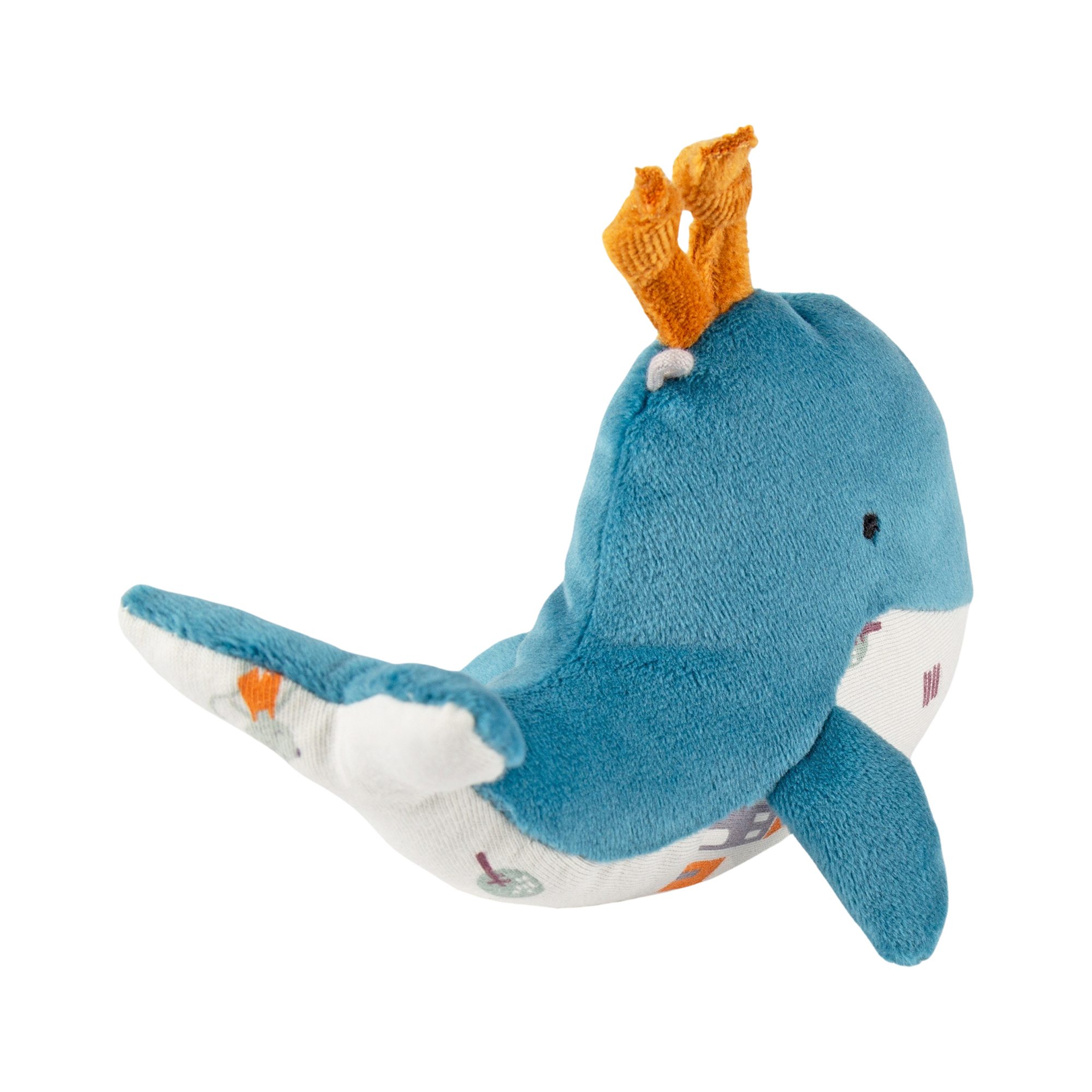 Baby rattle grasp soft toy whale, sigibaby Baby rattle grasp soft toy whale, sigibaby