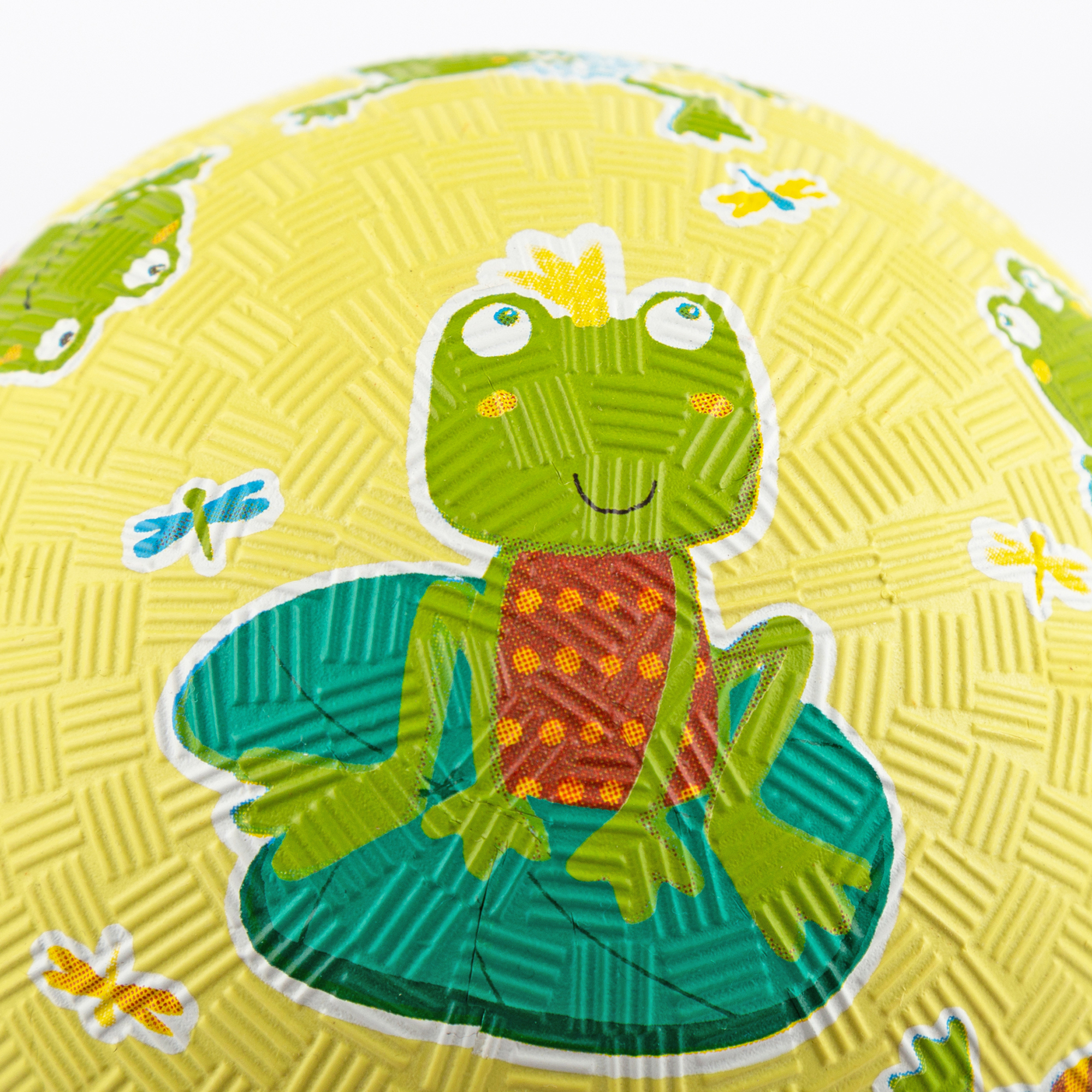 Rubber ball frog, small size, green Rubber ball frog, small size, green