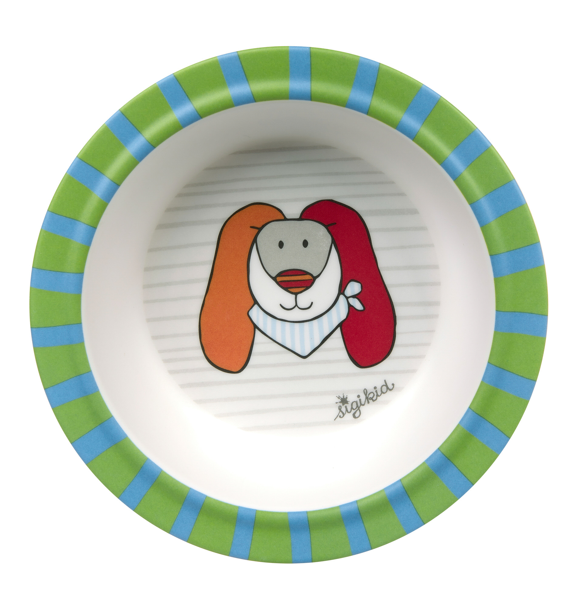 Children's bowl striped rabbit Ringel Dingel Children's bowl striped rabbit Ringel Dingel